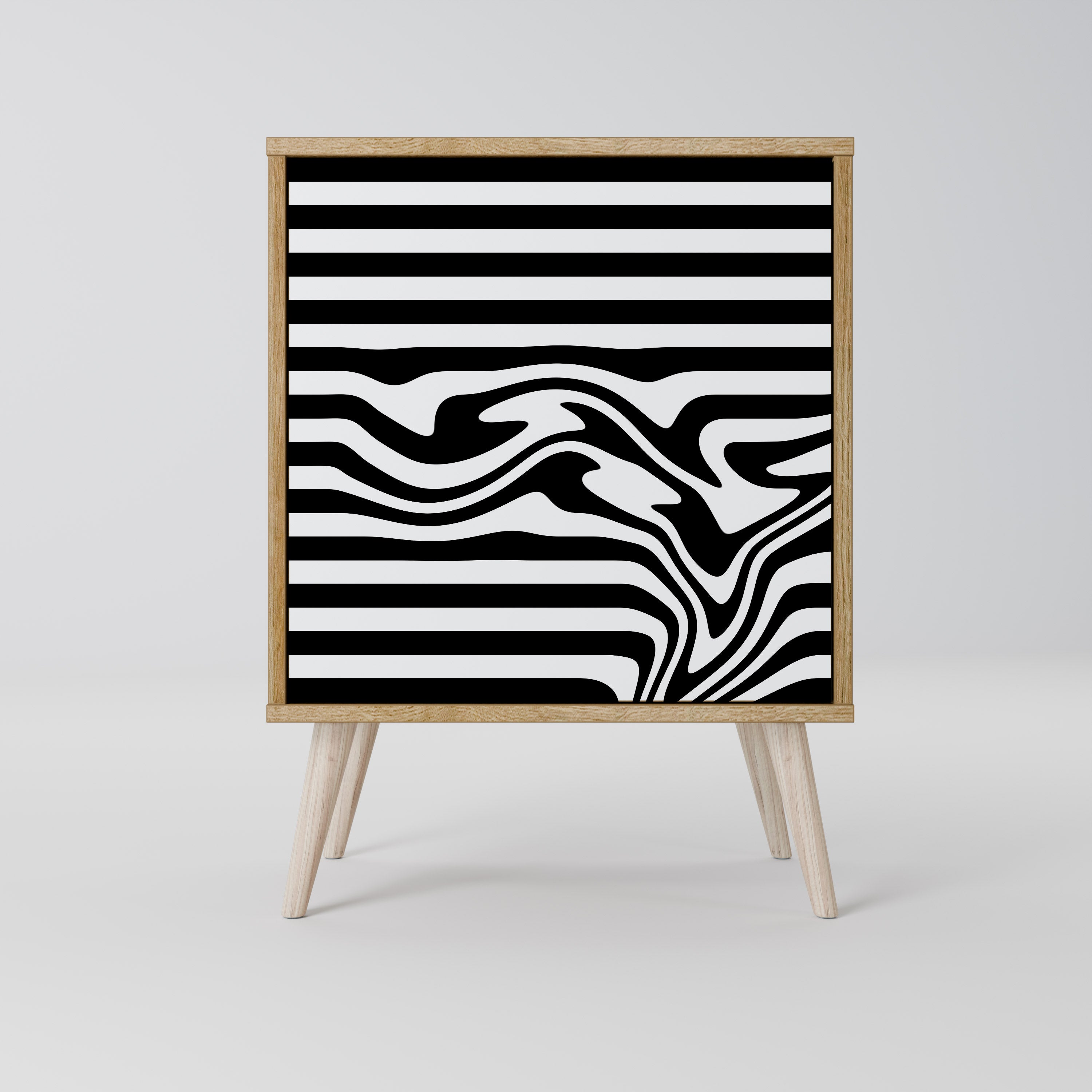 SPECTRA SHOWCASE Komoda 1-drzwiowa korpus Dąb Riva