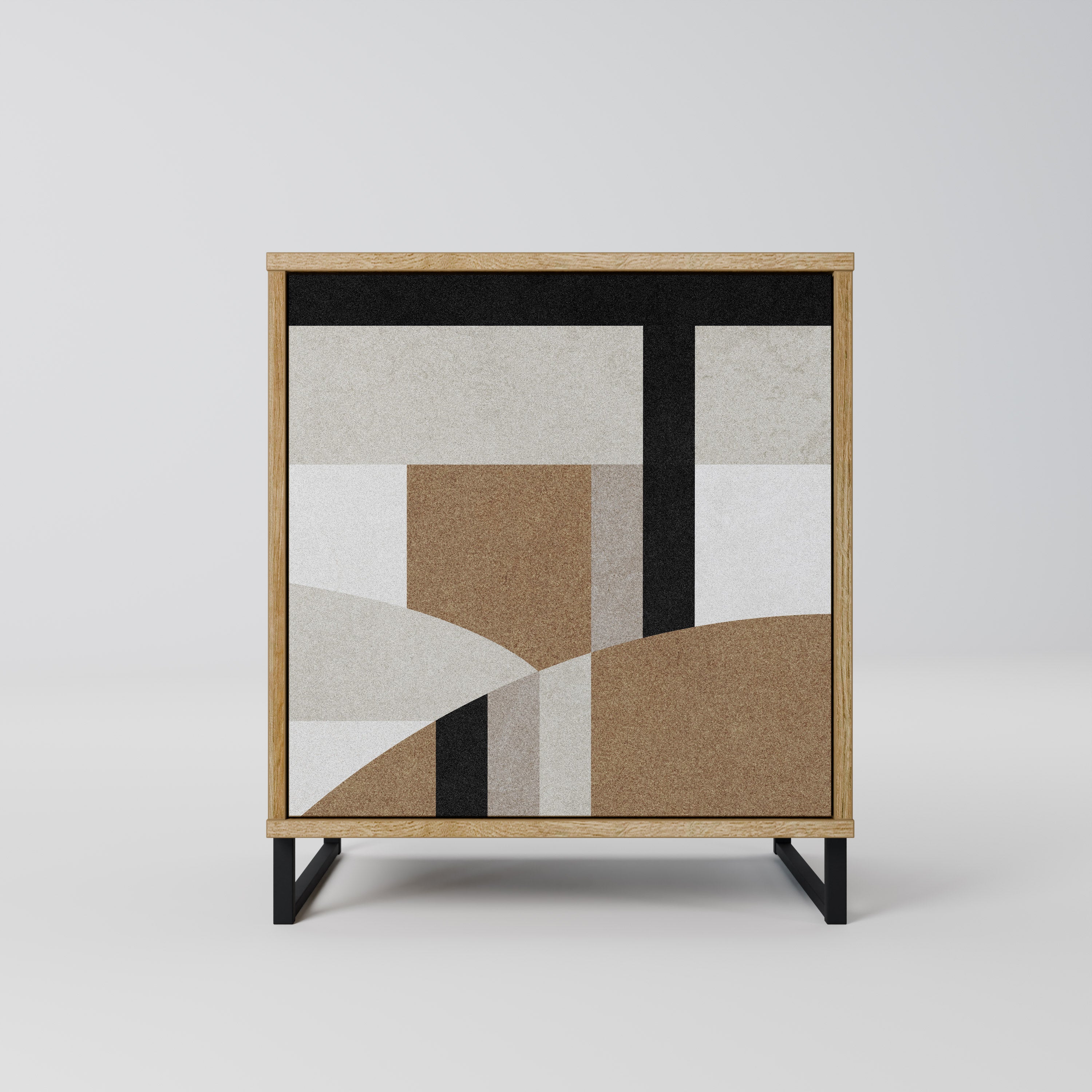 DELICATE MEMENTO Komoda 1-drzwiowa korpus Dąb Riva