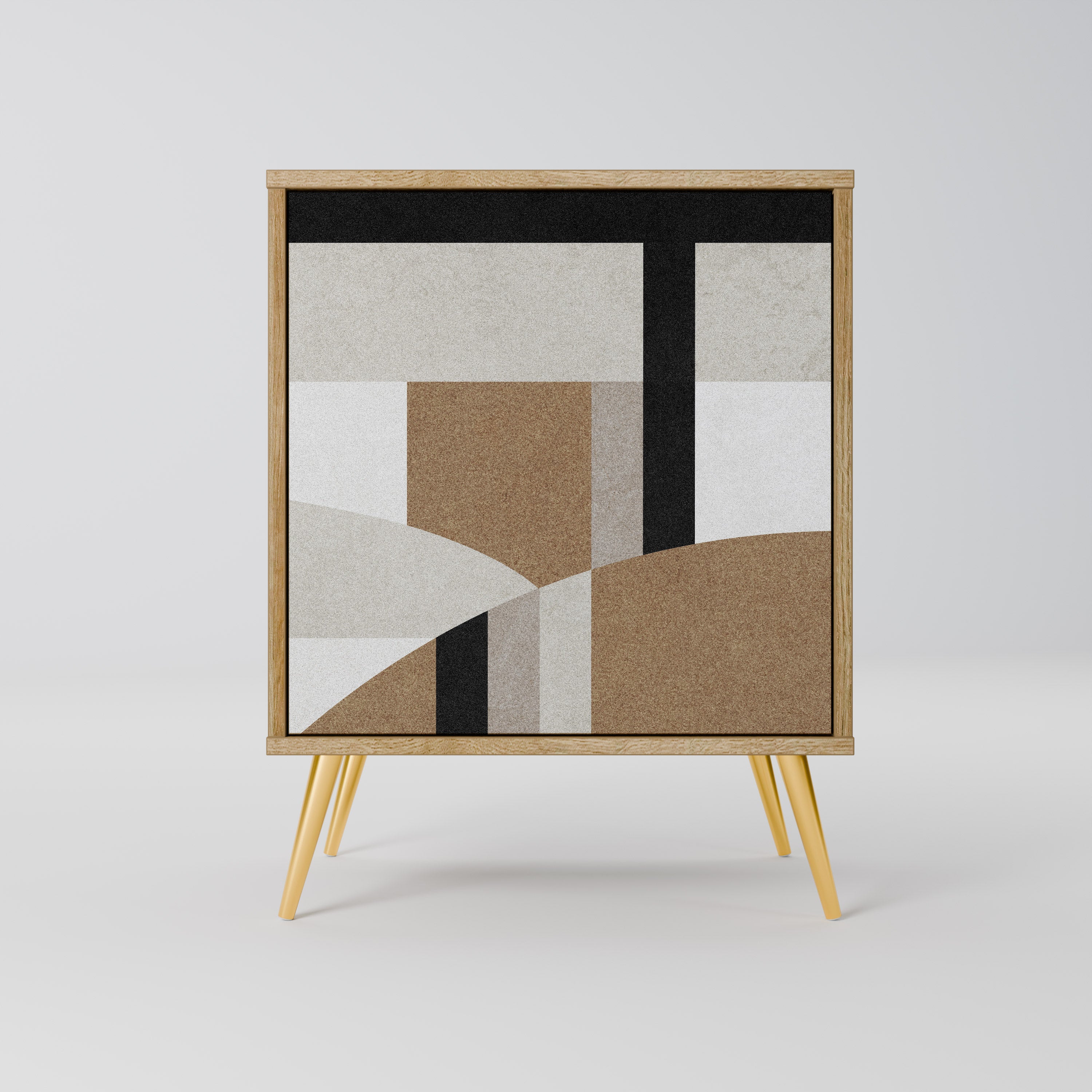 DELICATE MEMENTO Komoda 1-drzwiowa korpus Dąb Riva