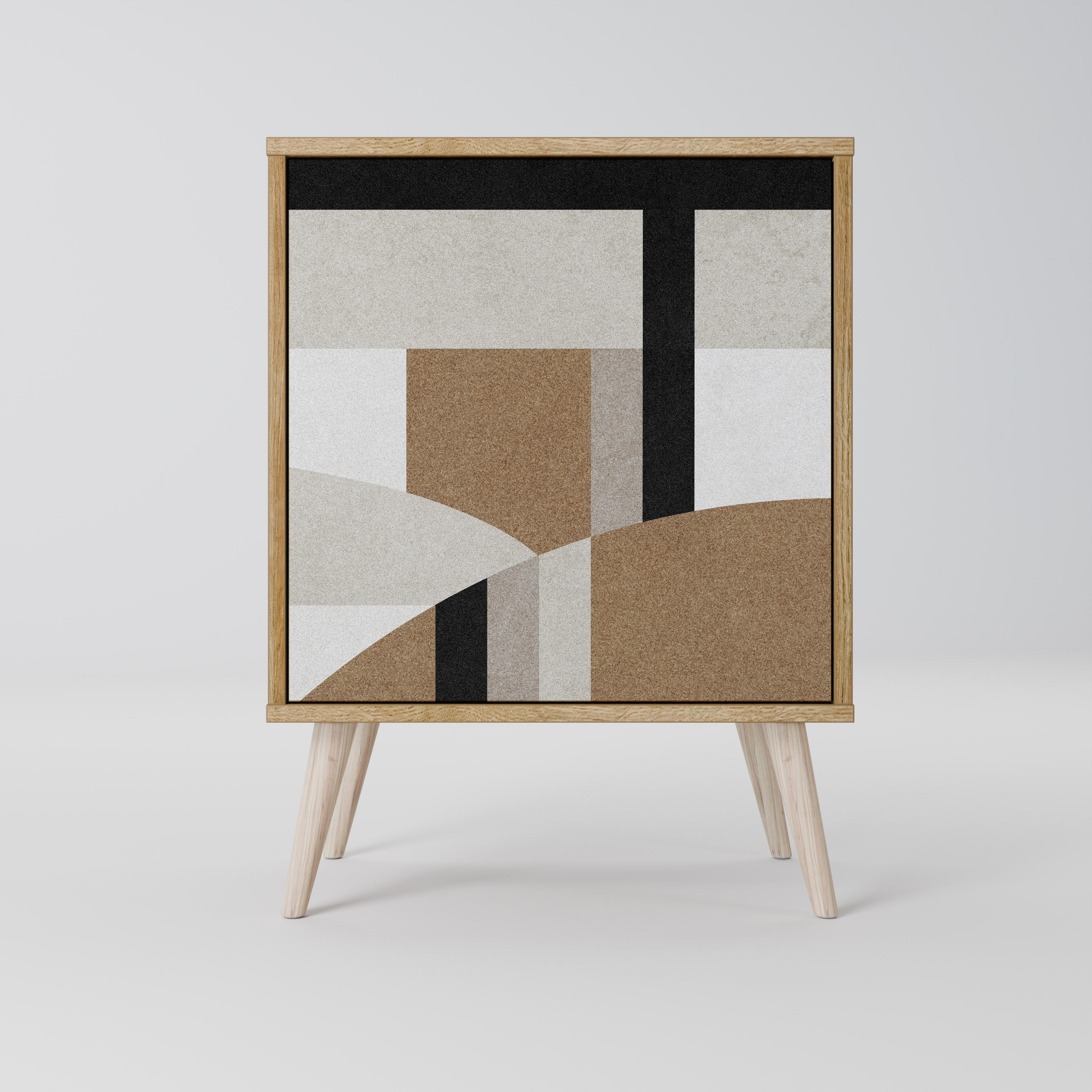 DELICATE MEMENTO Komoda 1-drzwiowa korpus Dąb Riva