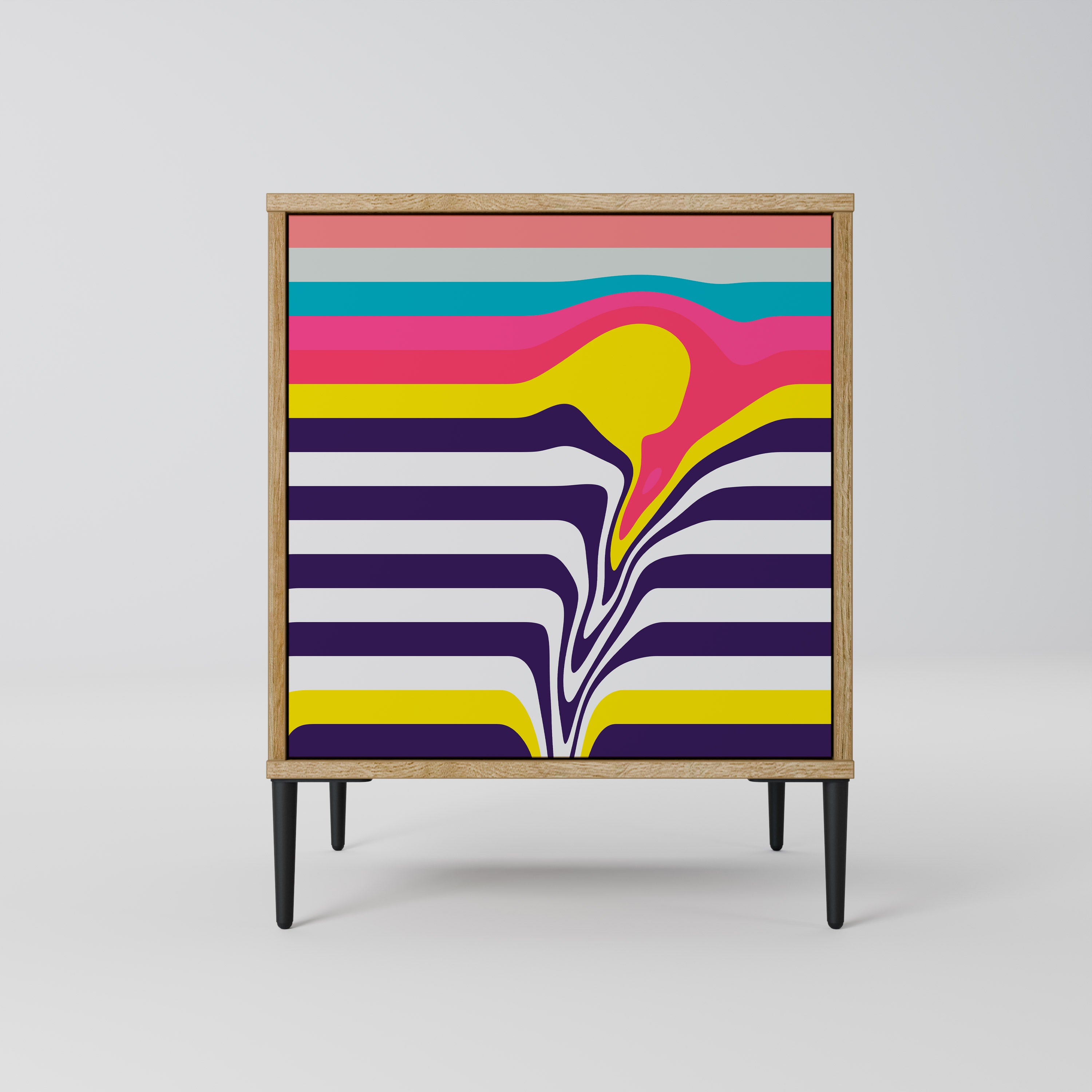 TONE COLLAPSE Komoda 1-drzwiowa korpus Dąb Riva