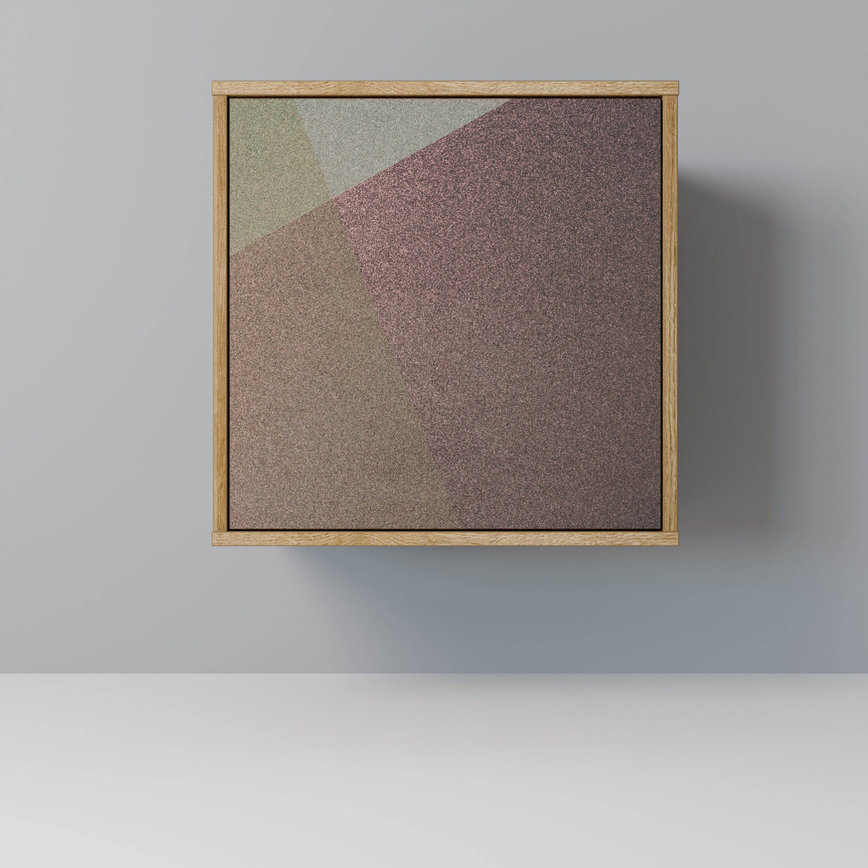 BEIGE GEOMETRY Komoda 1-drzwiowa korpus Dąb Riva