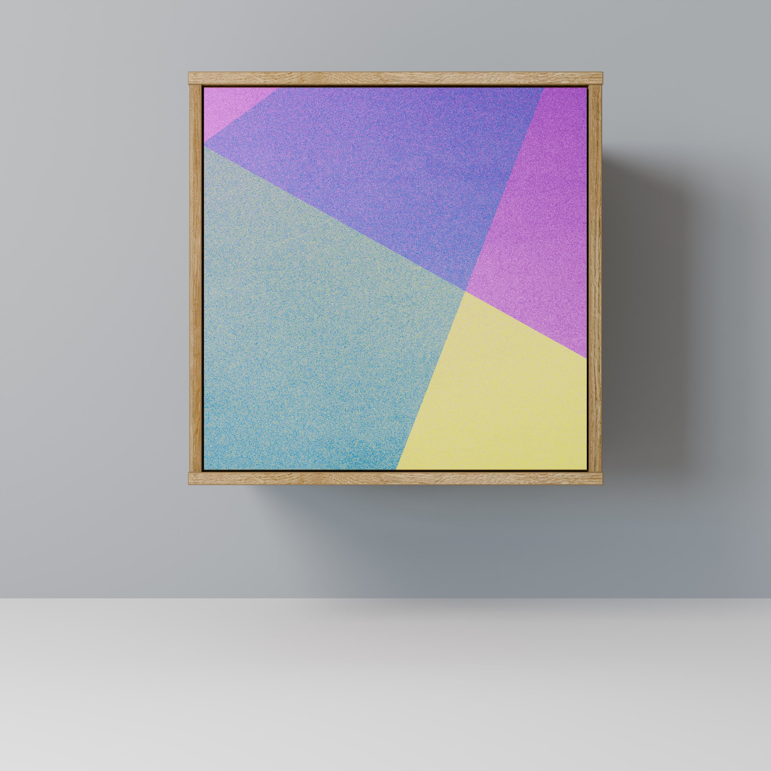 BRIGHT GEOMETRY Komoda 1-drzwiowa korpus Dąb Riva