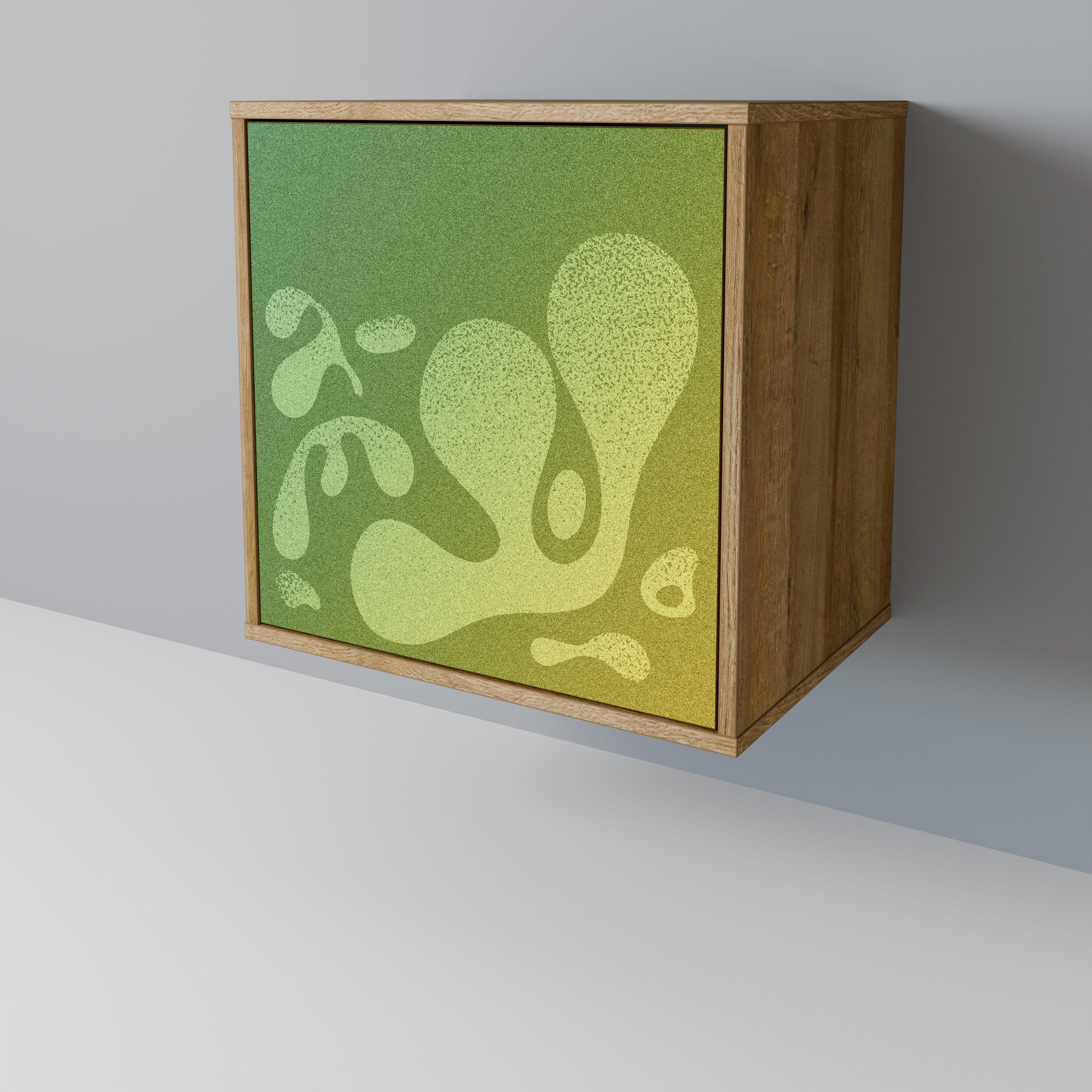 IRREGULAR BLUE Komoda 1-drzwiowa korpus Dąb Riva