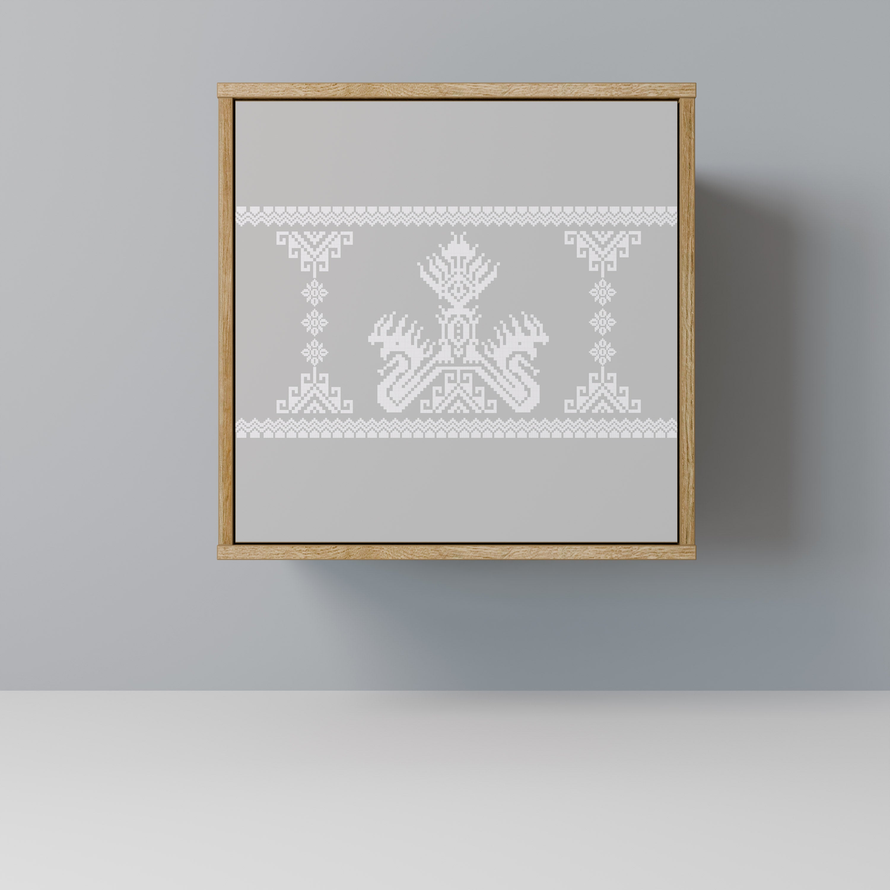 THAI GRAY Komoda 1-drzwiowa korpus Dąb Riva