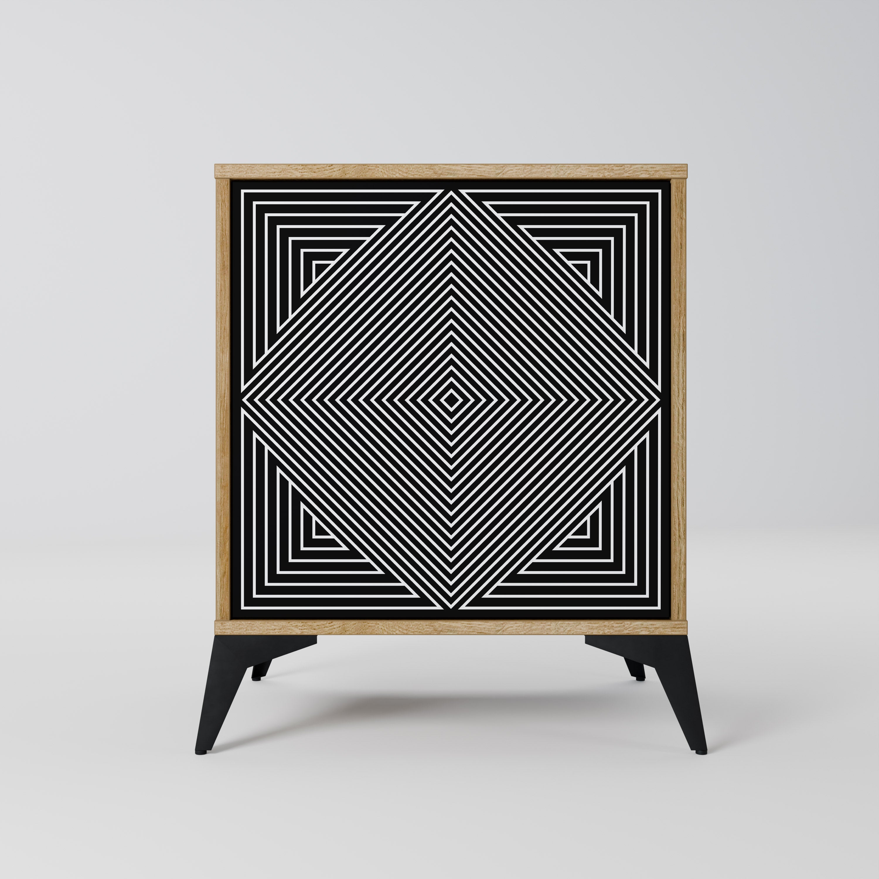 POLYGON ILLUSION Komoda 1-drzwiowa korpus Dąb Riva