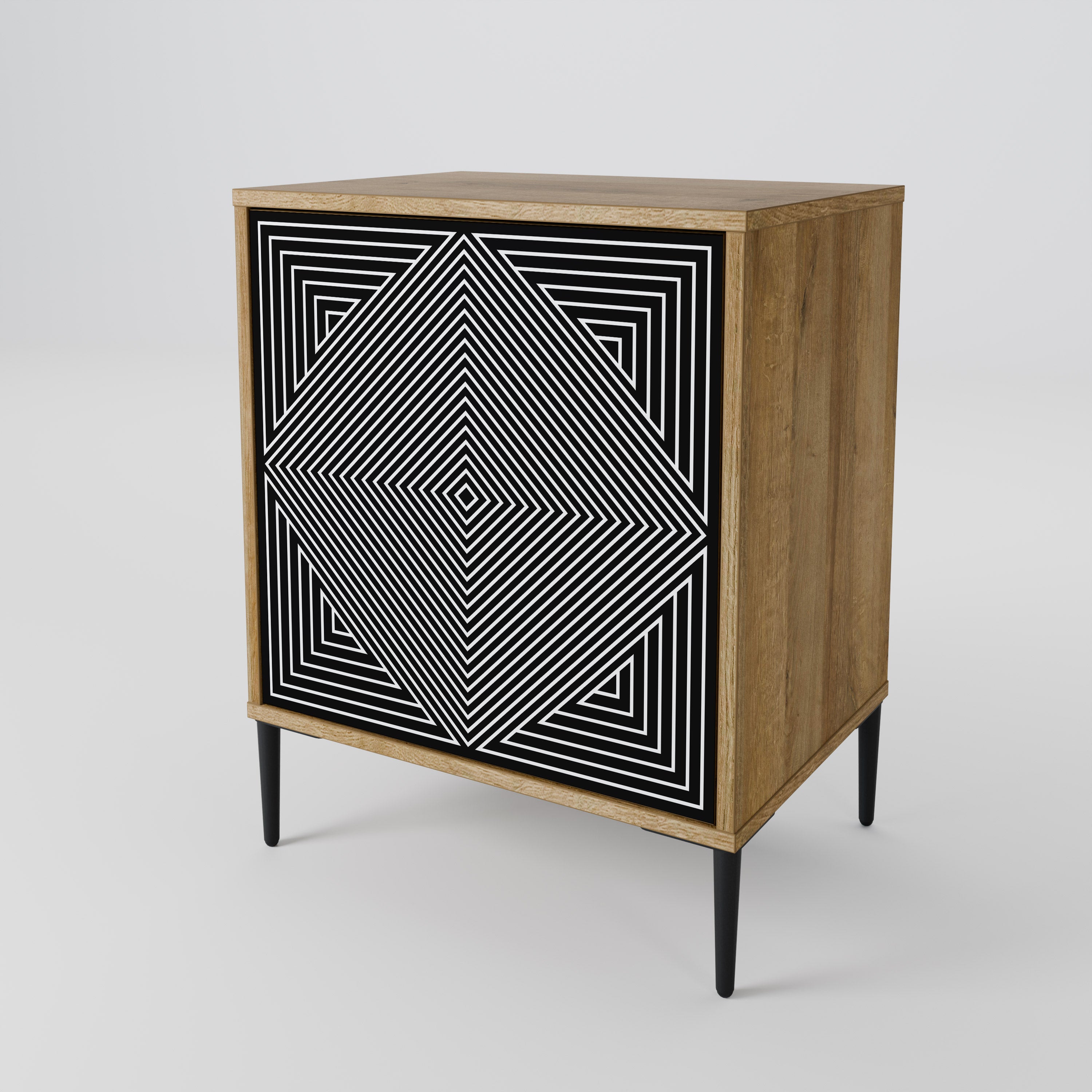 POLYGON ILLUSION Komoda 1-drzwiowa korpus Dąb Riva