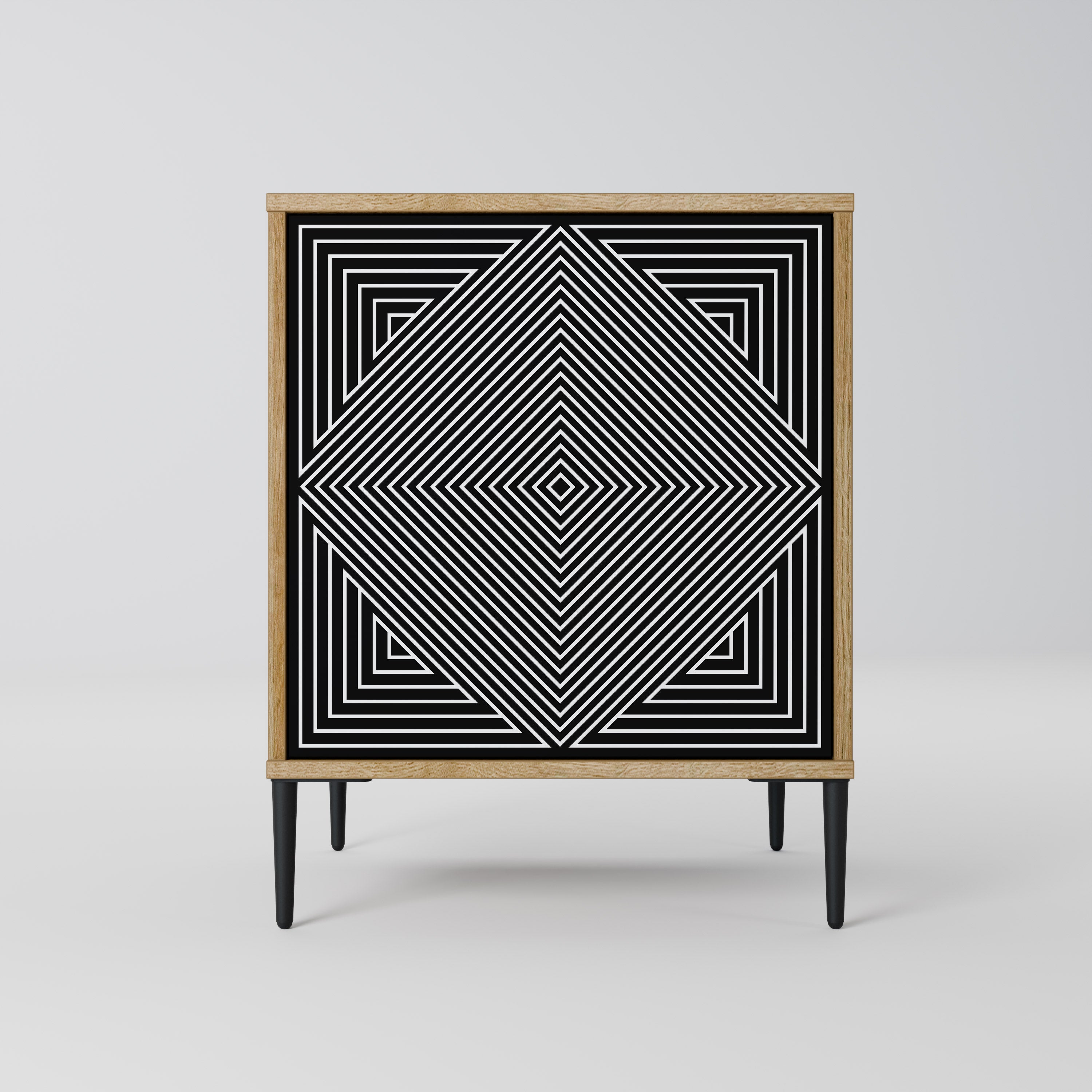 POLYGON ILLUSION Komoda 1-drzwiowa korpus Dąb Riva