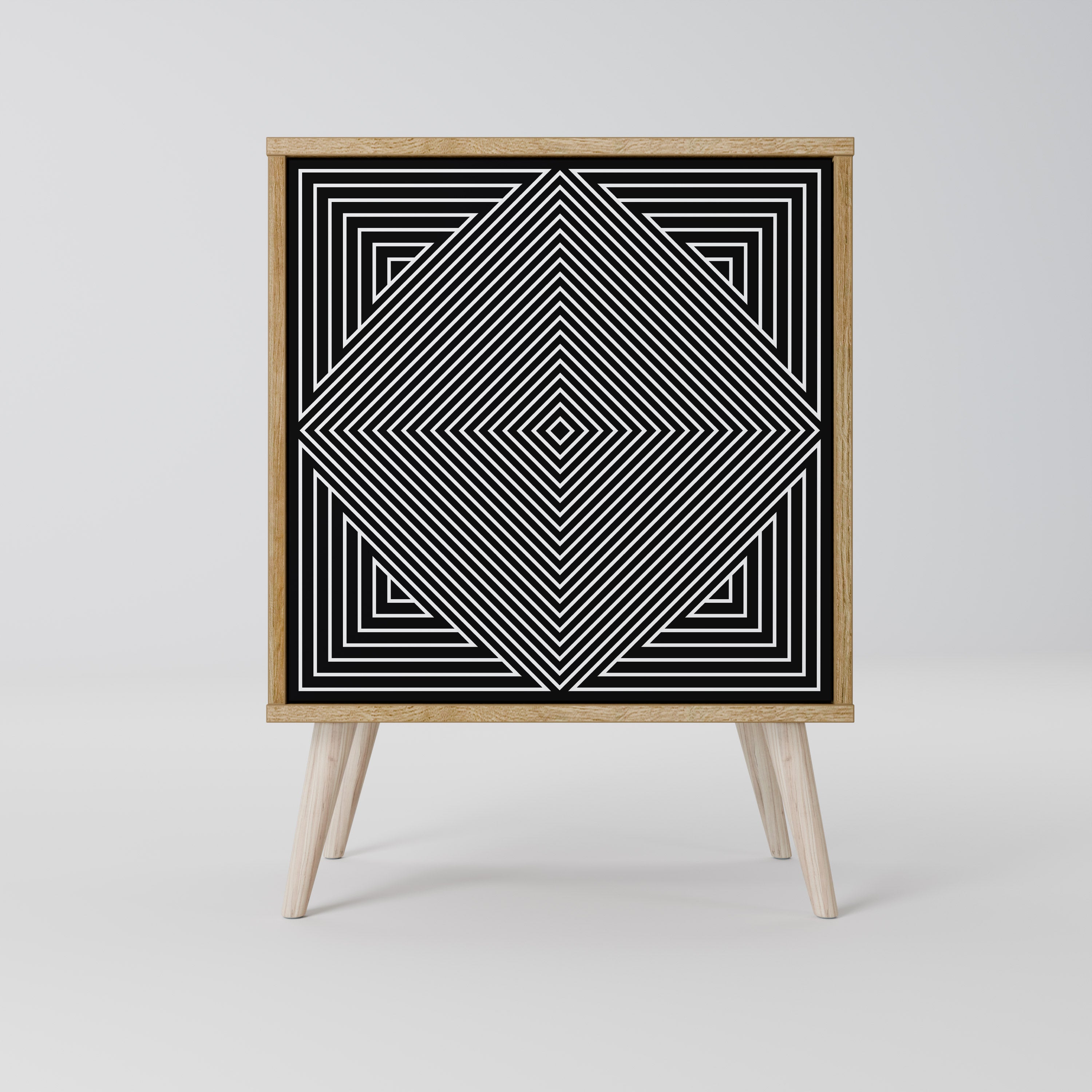POLYGON ILLUSION Komoda 1-drzwiowa korpus Dąb Riva