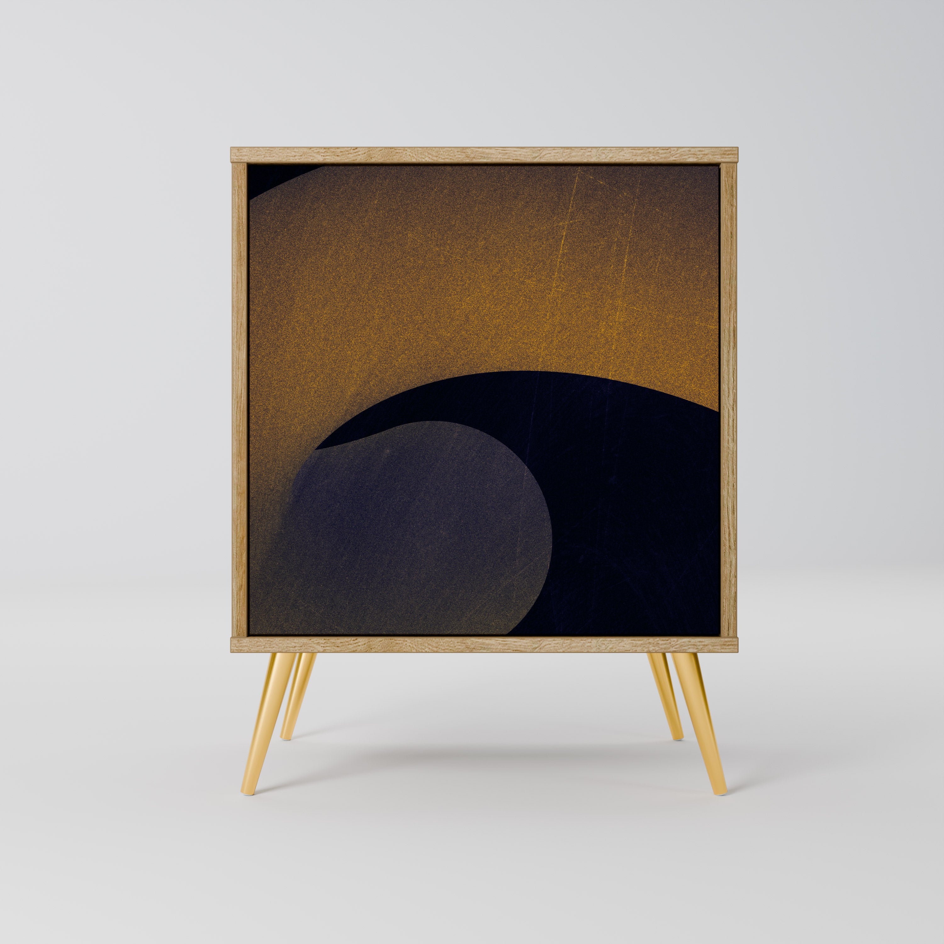 HOLLOW TIME Komoda 1-drzwiowa korpus Dąb Riva