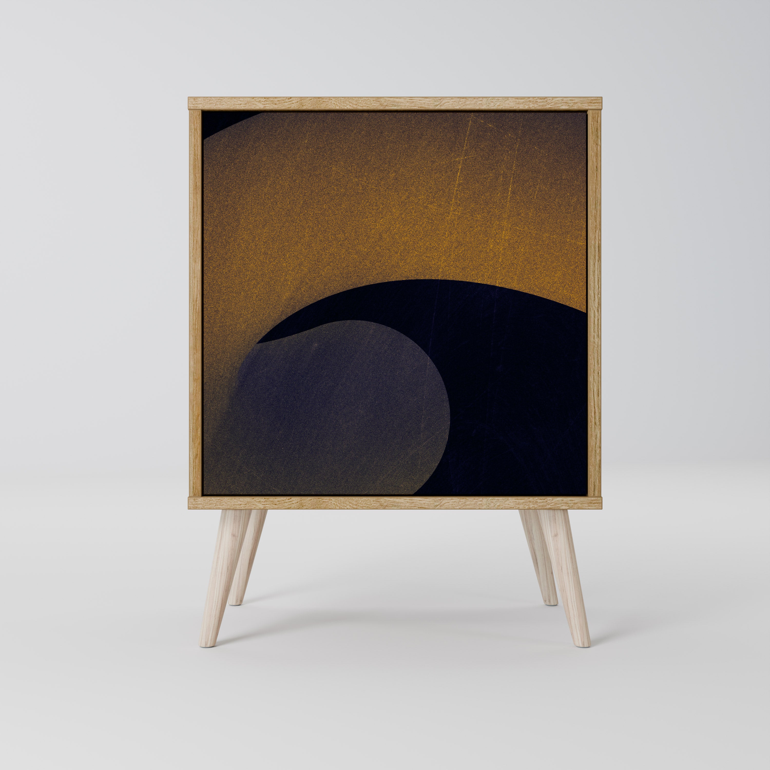 HOLLOW TIME Komoda 1-drzwiowa korpus Dąb Riva