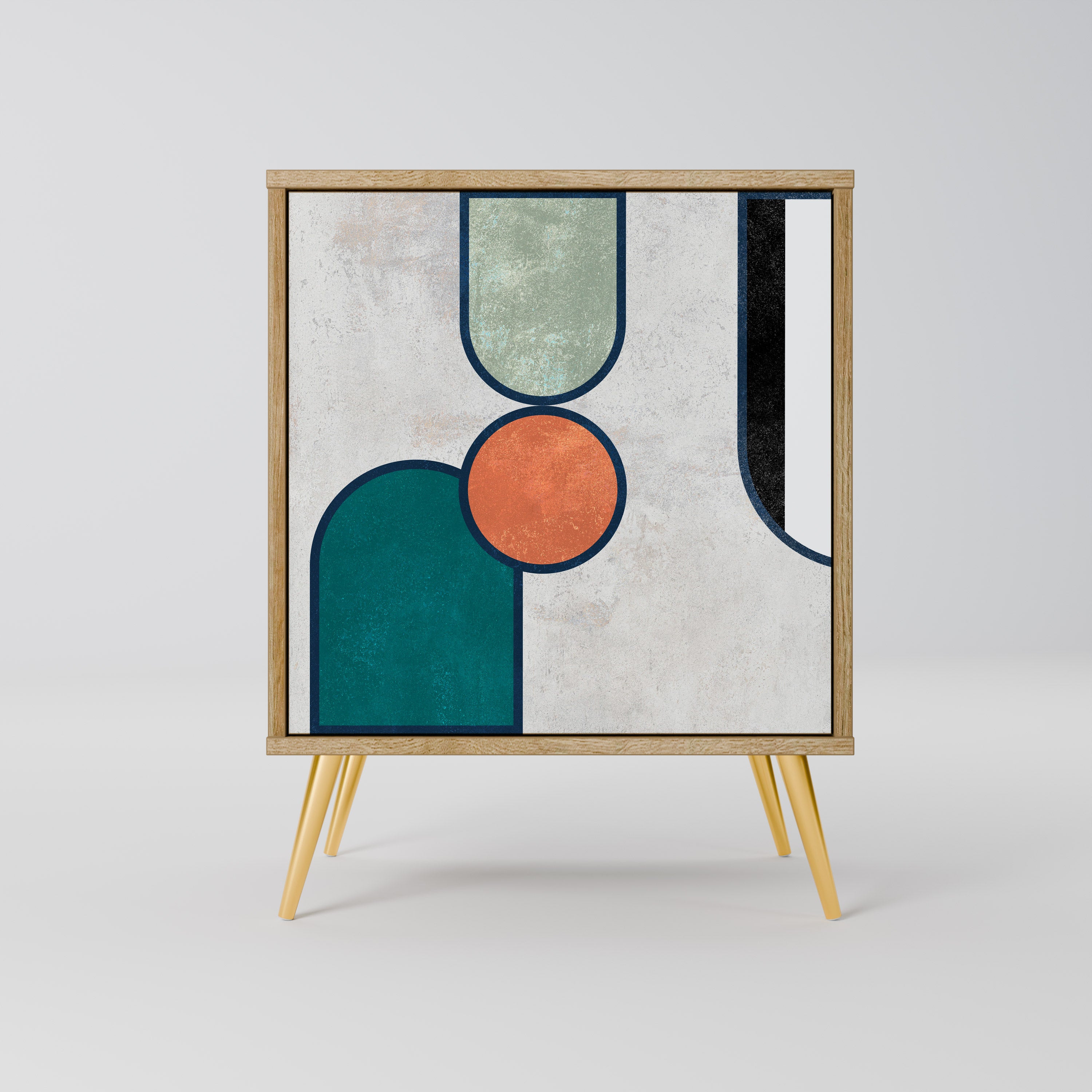 COOL STORY Komoda 1-drzwiowa korpus Dąb Riva