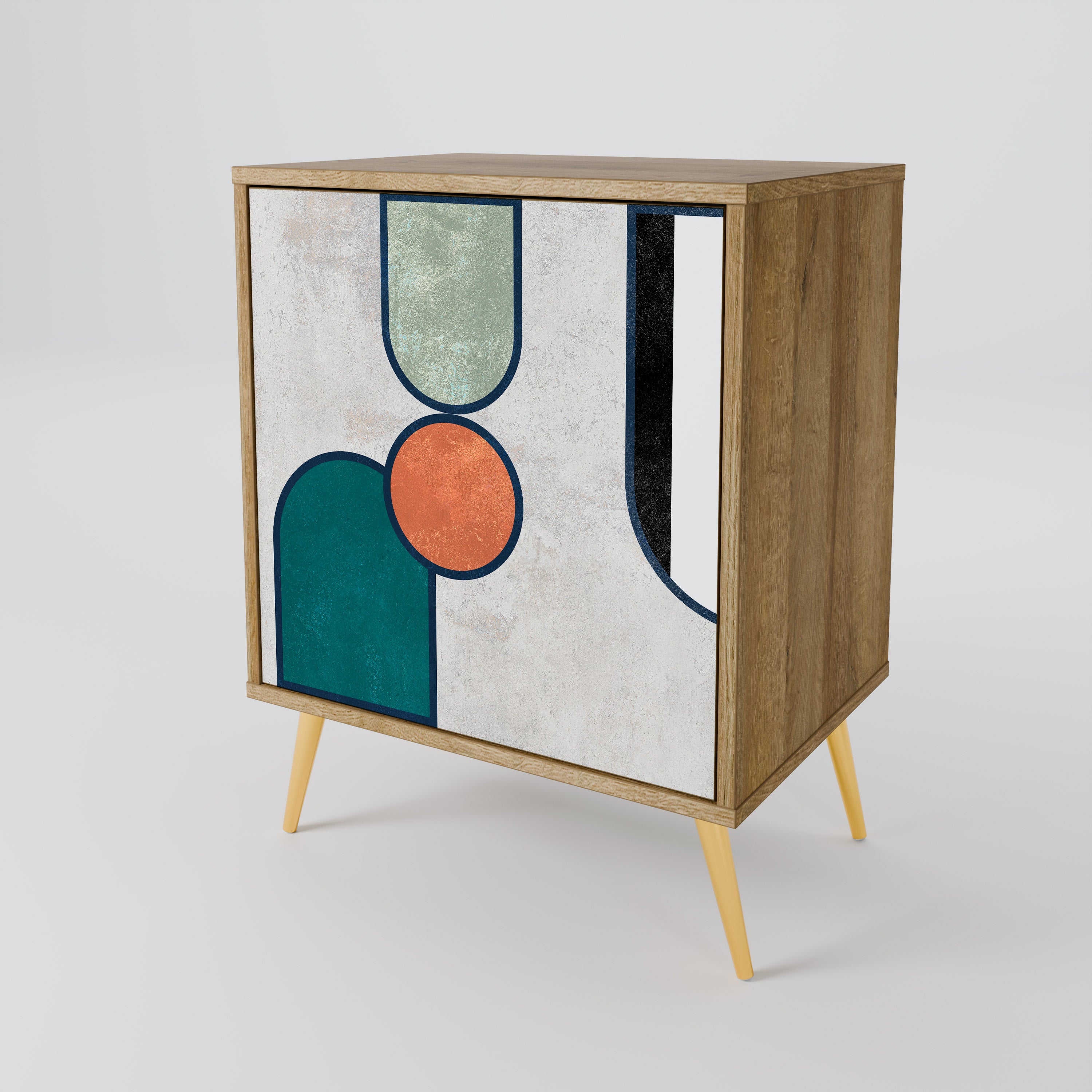 COOL STORY Komoda 1-drzwiowa korpus Dąb Riva