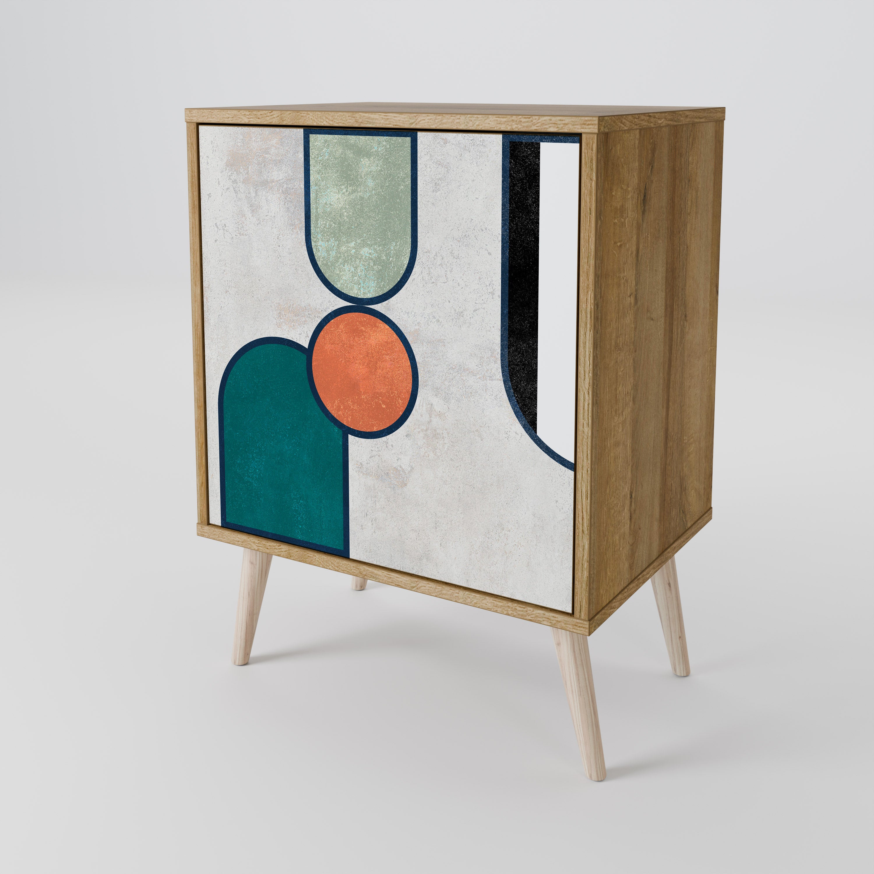 COOL STORY Komoda 1-drzwiowa korpus Dąb Riva