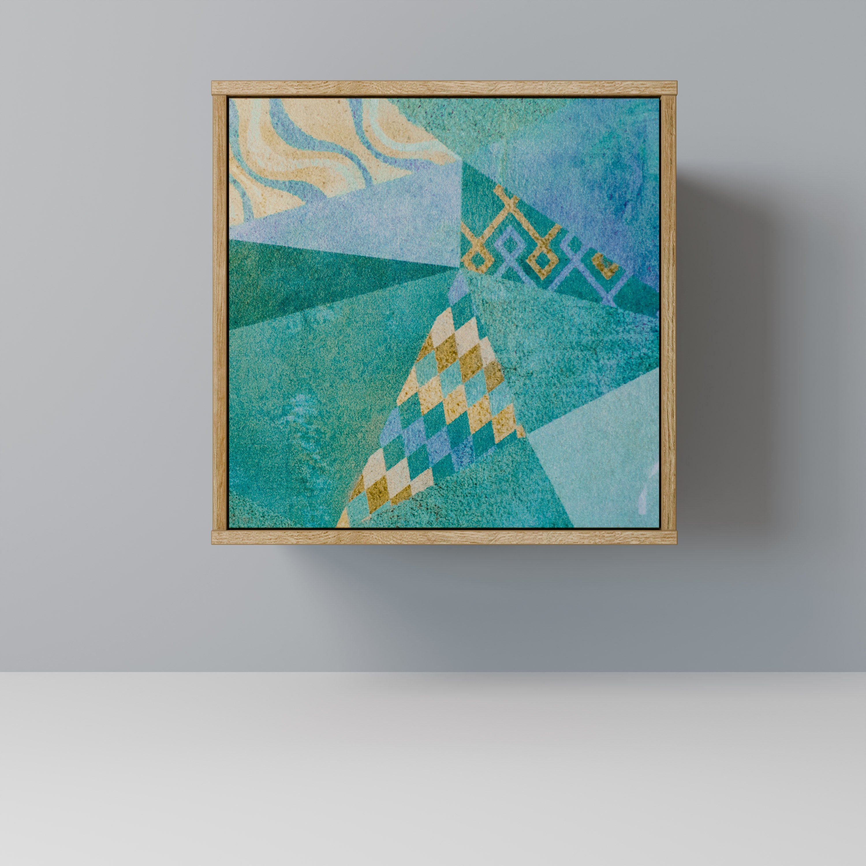 SPECTRUM SPLENDOR Komoda 1-drzwiowa korpus Dąb Riva