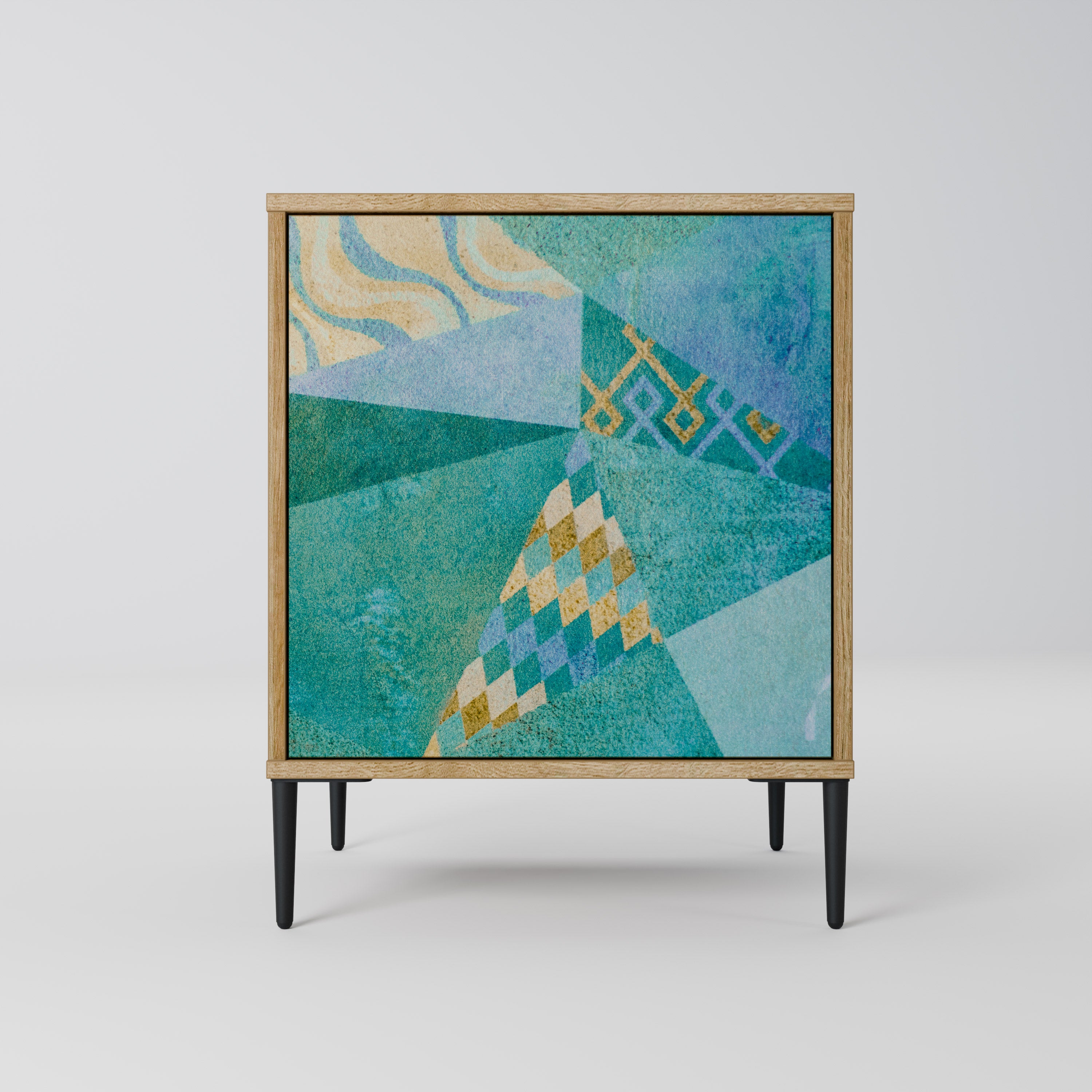 SPECTRUM SPLENDOR Komoda 1-drzwiowa korpus Dąb Riva