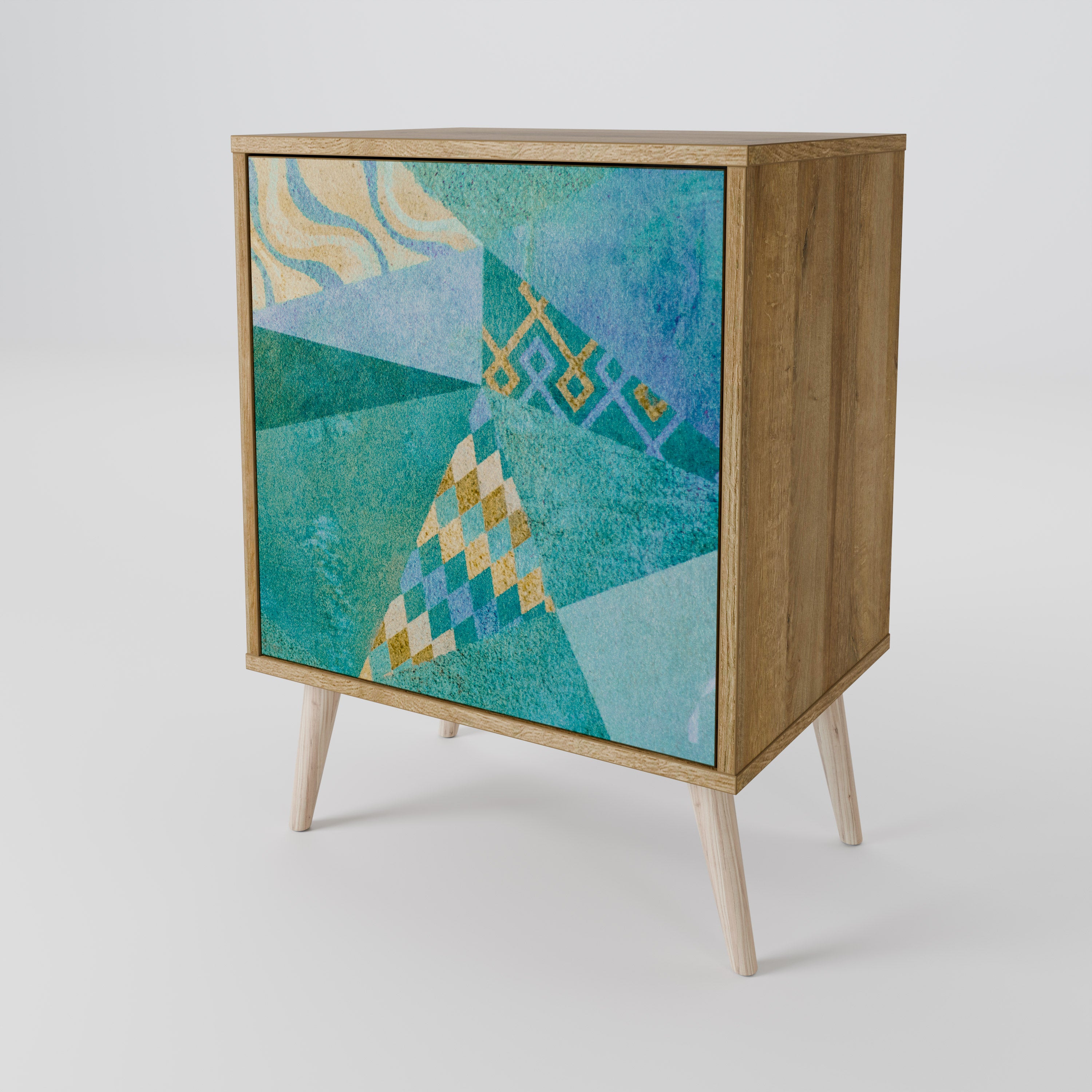 SPECTRUM SPLENDOR Komoda 1-drzwiowa korpus Dąb Riva