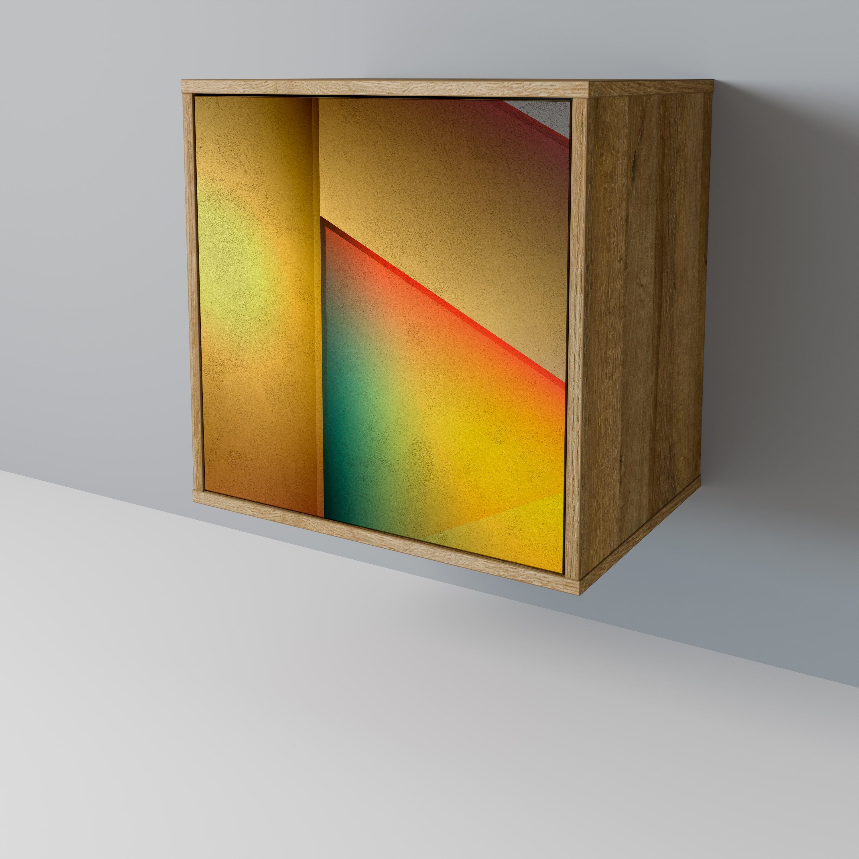 PIERCING SHARPNESS Komoda 1-drzwiowa korpus Dąb Riva