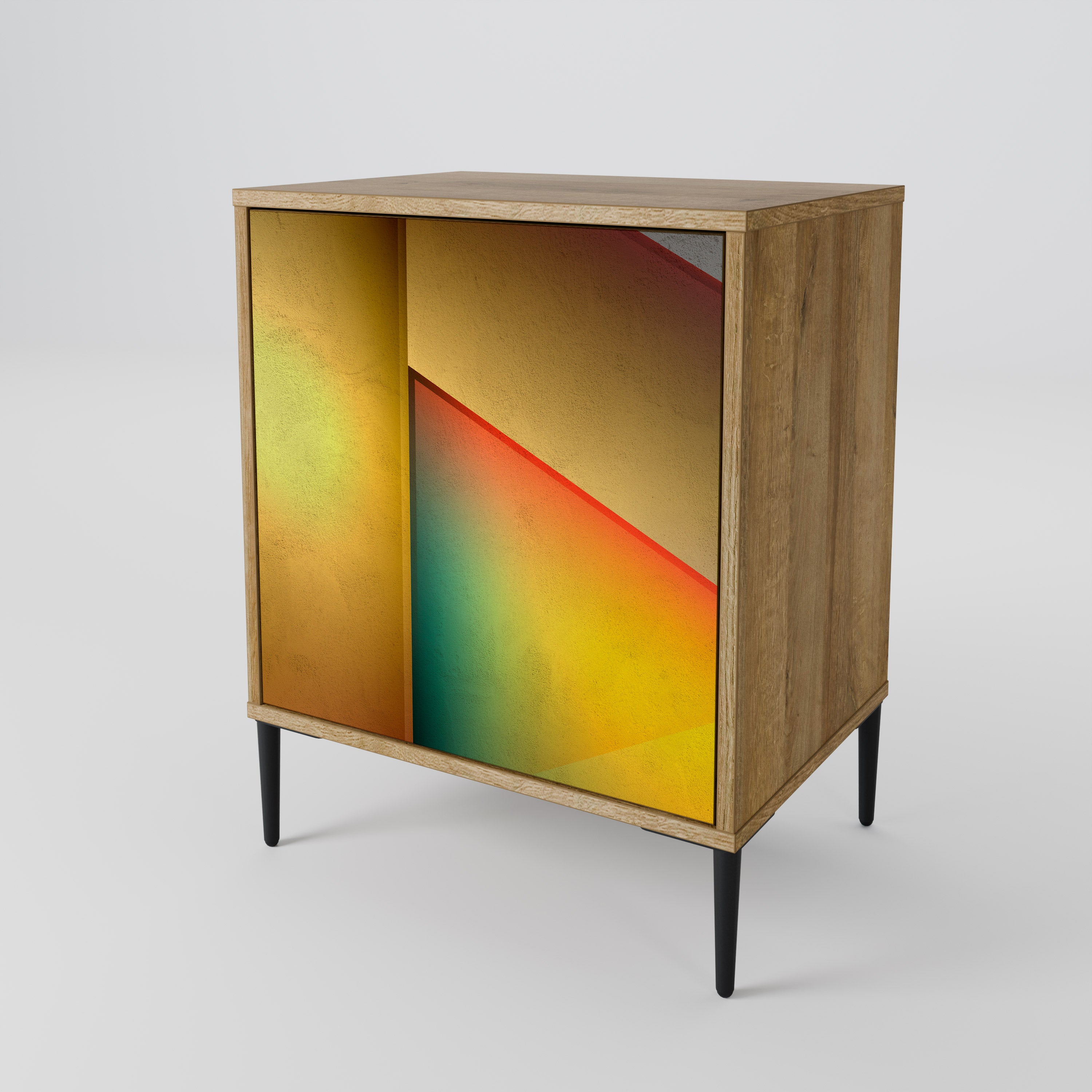 PIERCING SHARPNESS Komoda 1-drzwiowa korpus Dąb Riva