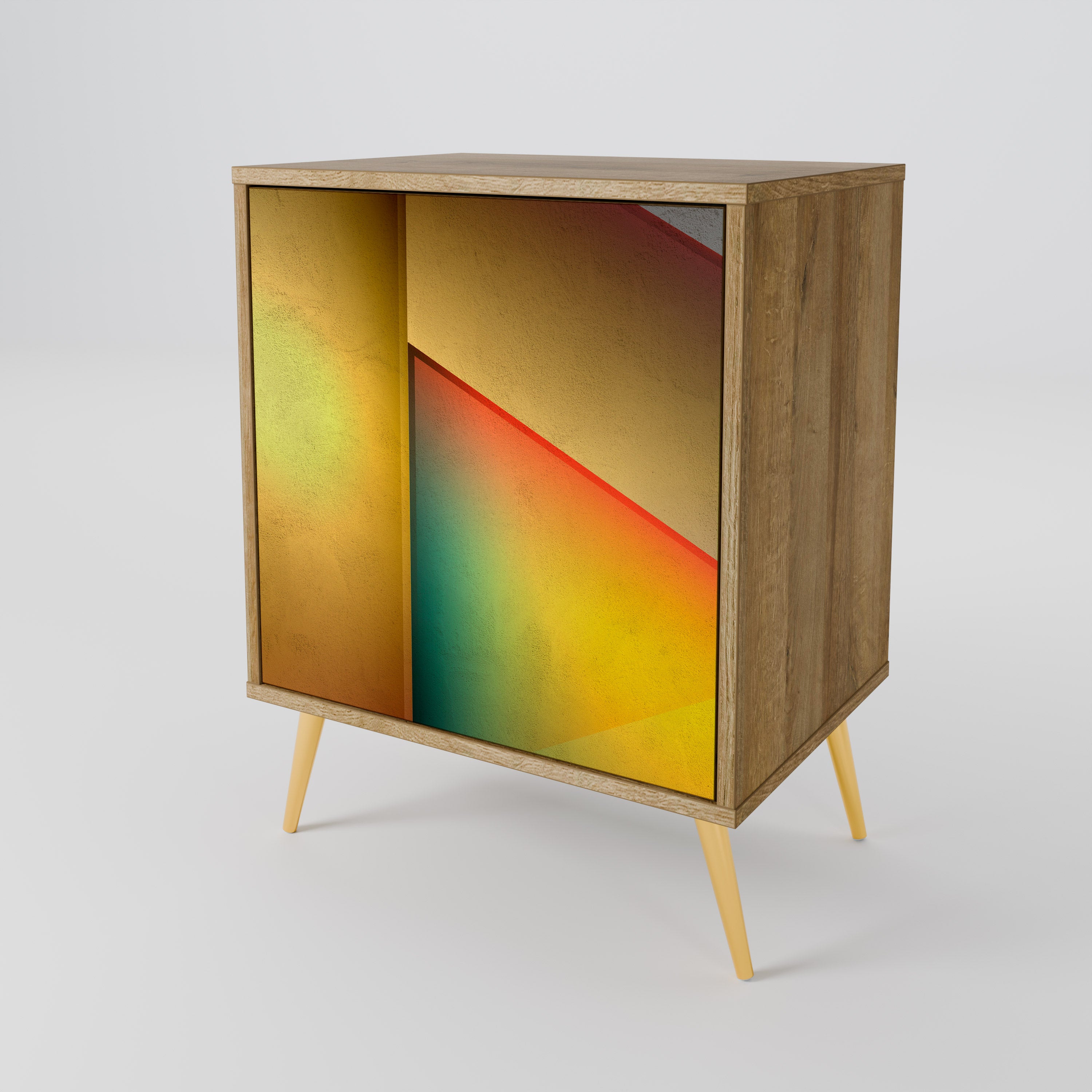 PIERCING SHARPNESS Komoda 1-drzwiowa korpus Dąb Riva