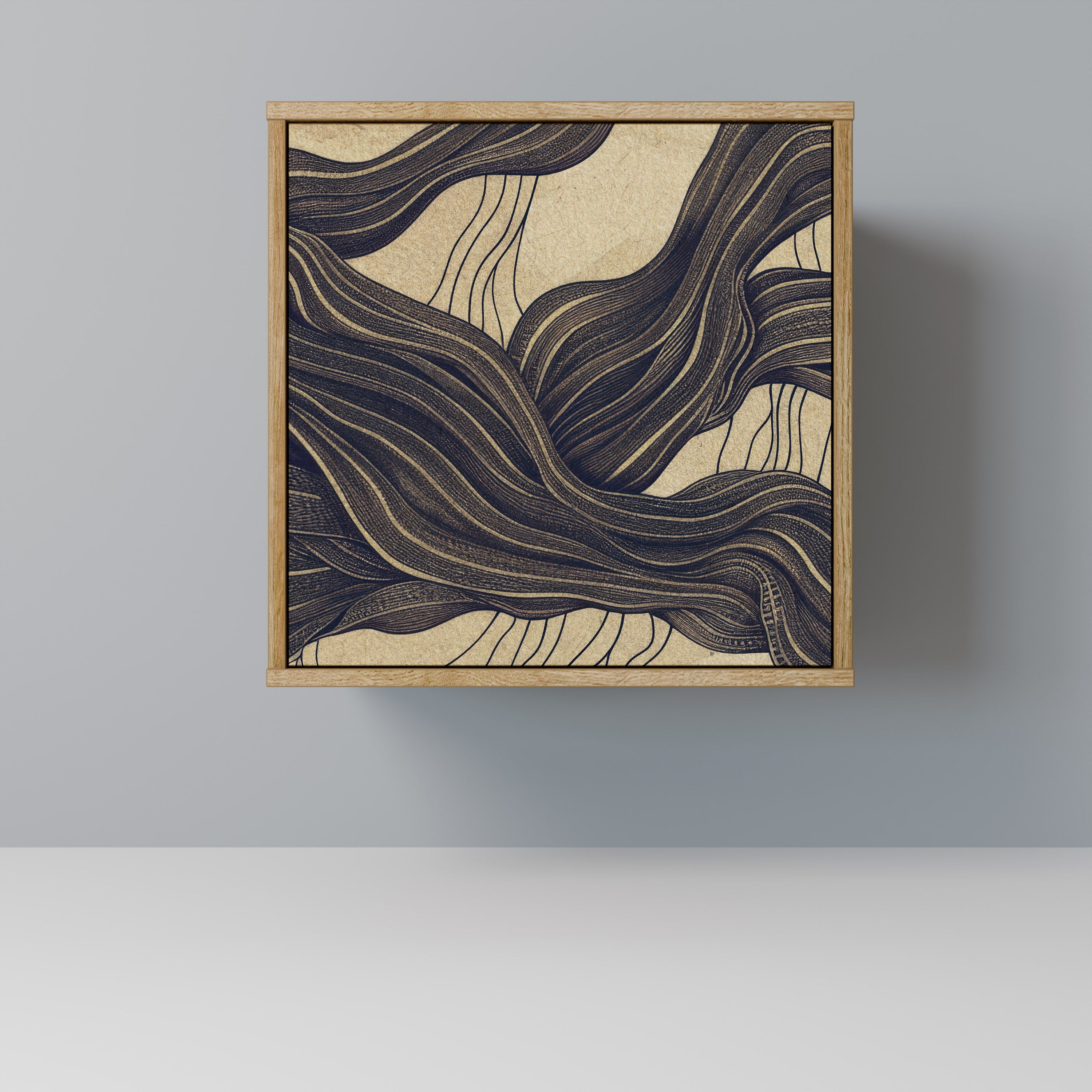 UNIFIED FRAGMENTS Komoda 1-drzwiowa korpus Dąb Riva