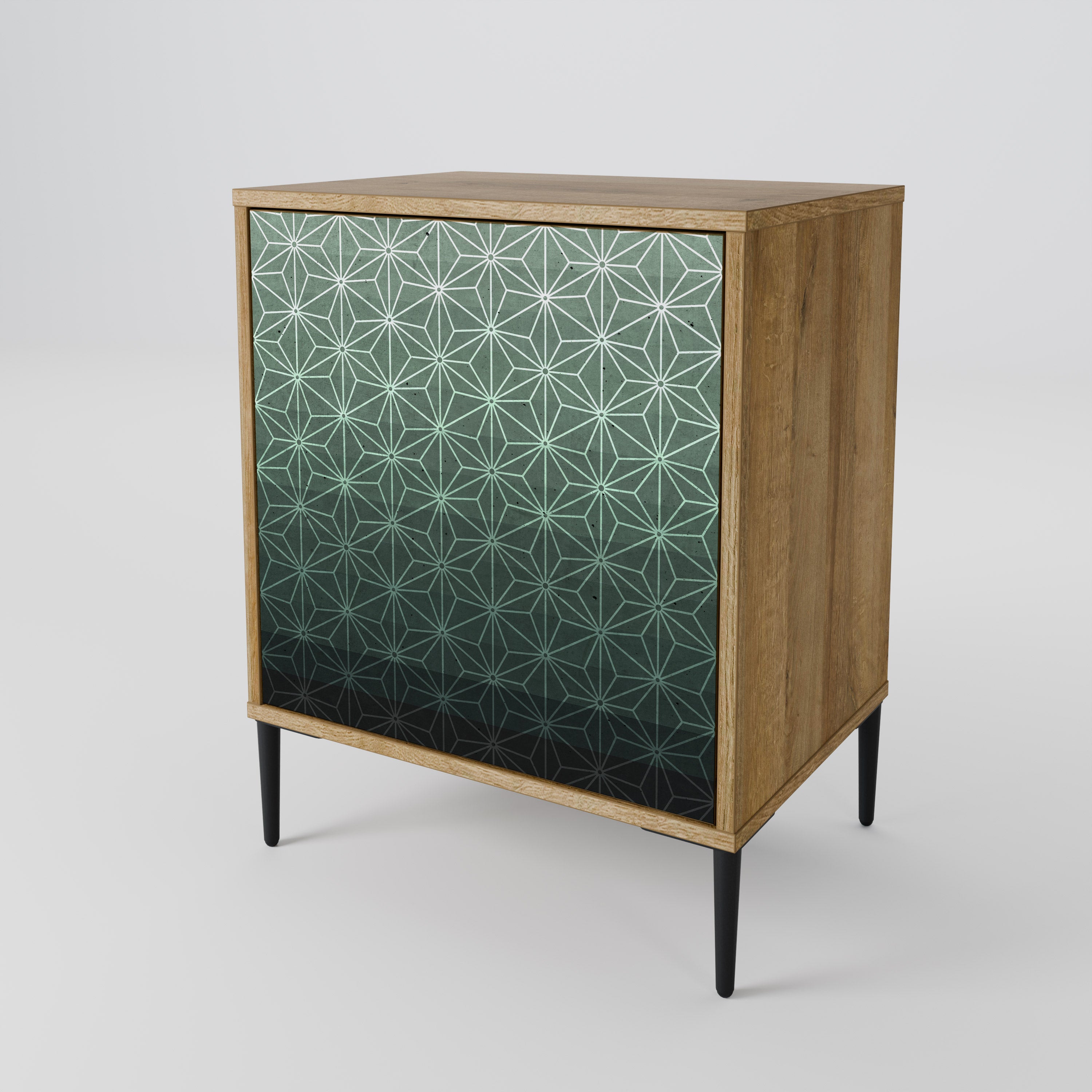 ORNAMENTAL GLIMMER Komoda 1-drzwiowa korpus Dąb Riva