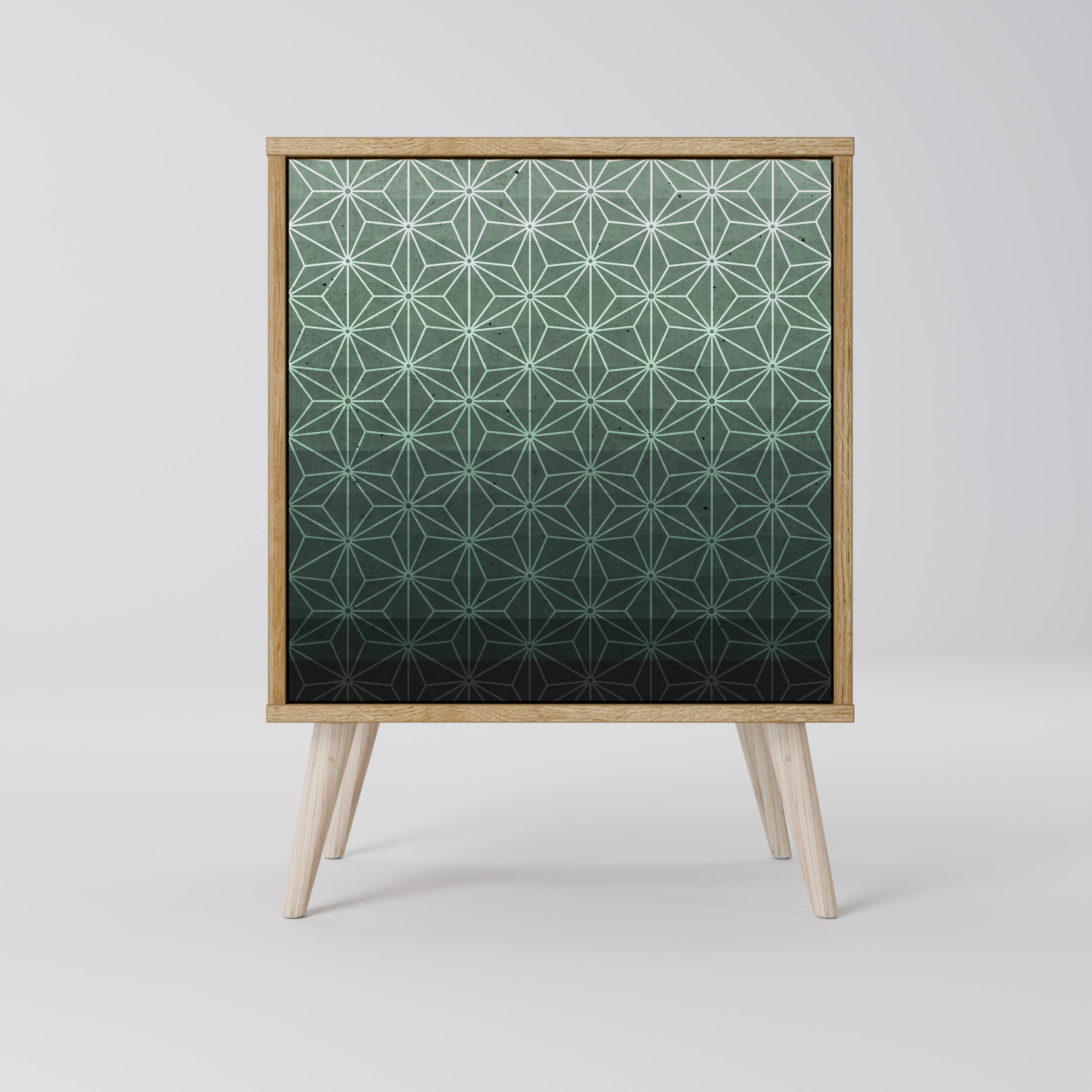 ORNAMENTAL GLIMMER Komoda 1-drzwiowa korpus Dąb Riva