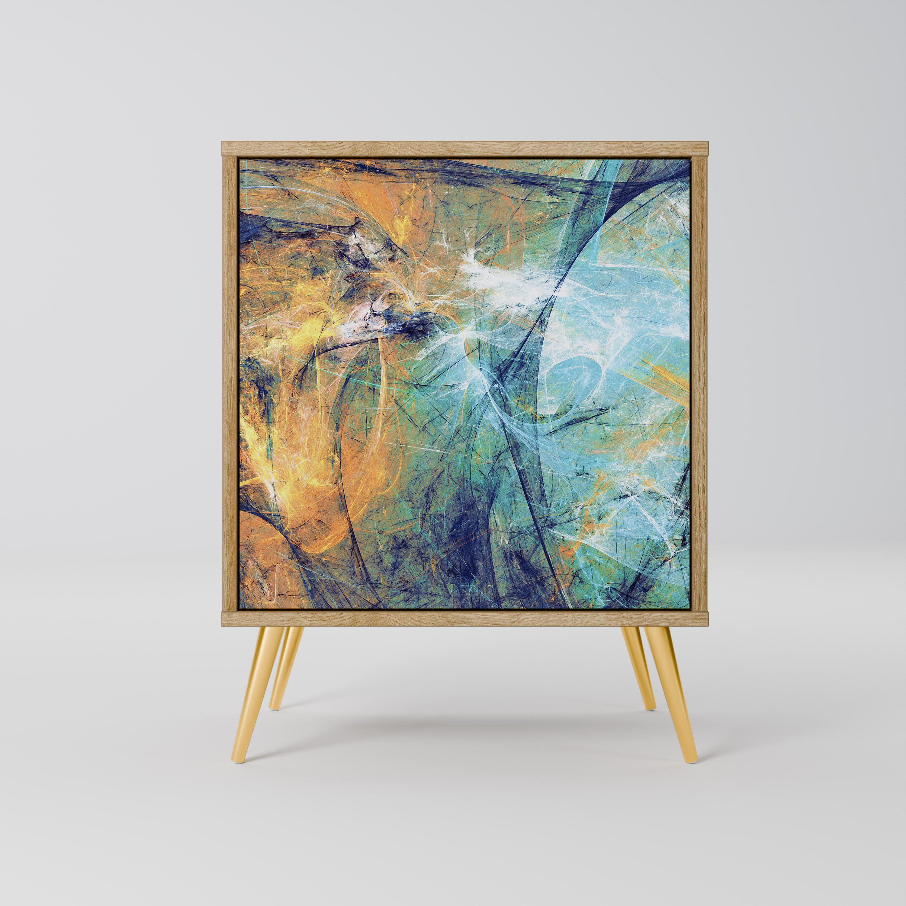 ABSTRACT THOUGHTS Komoda 1-drzwiowa korpus Dąb Riva