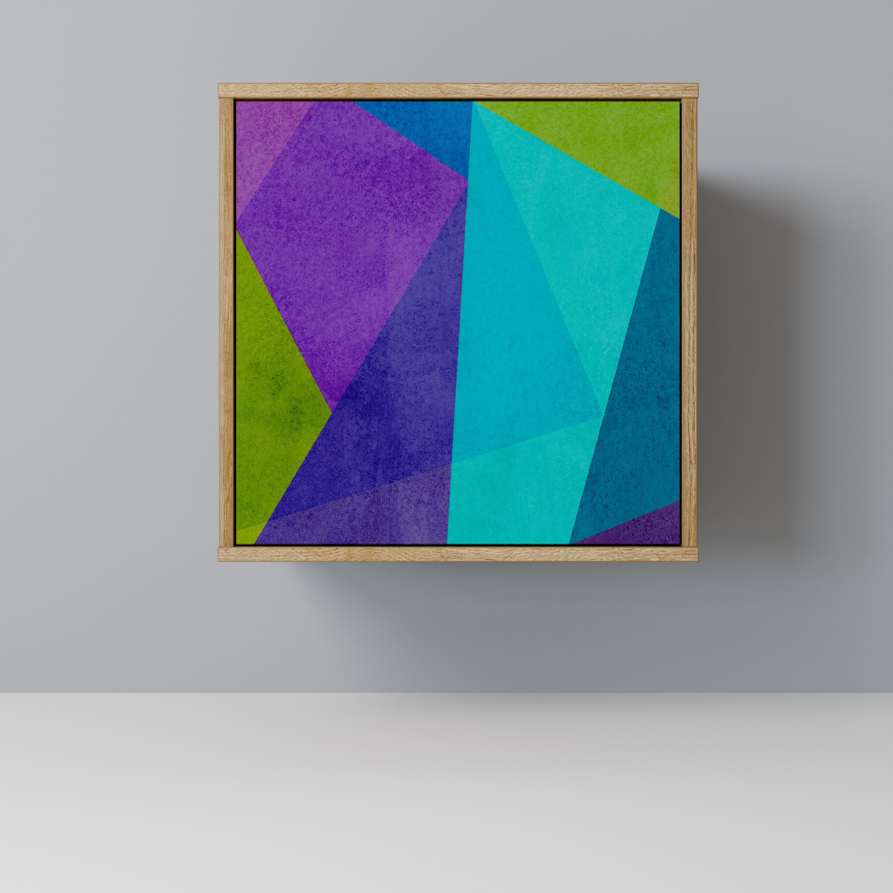 COLD SHOWCASE Komoda 1-drzwiowa korpus Dąb Riva