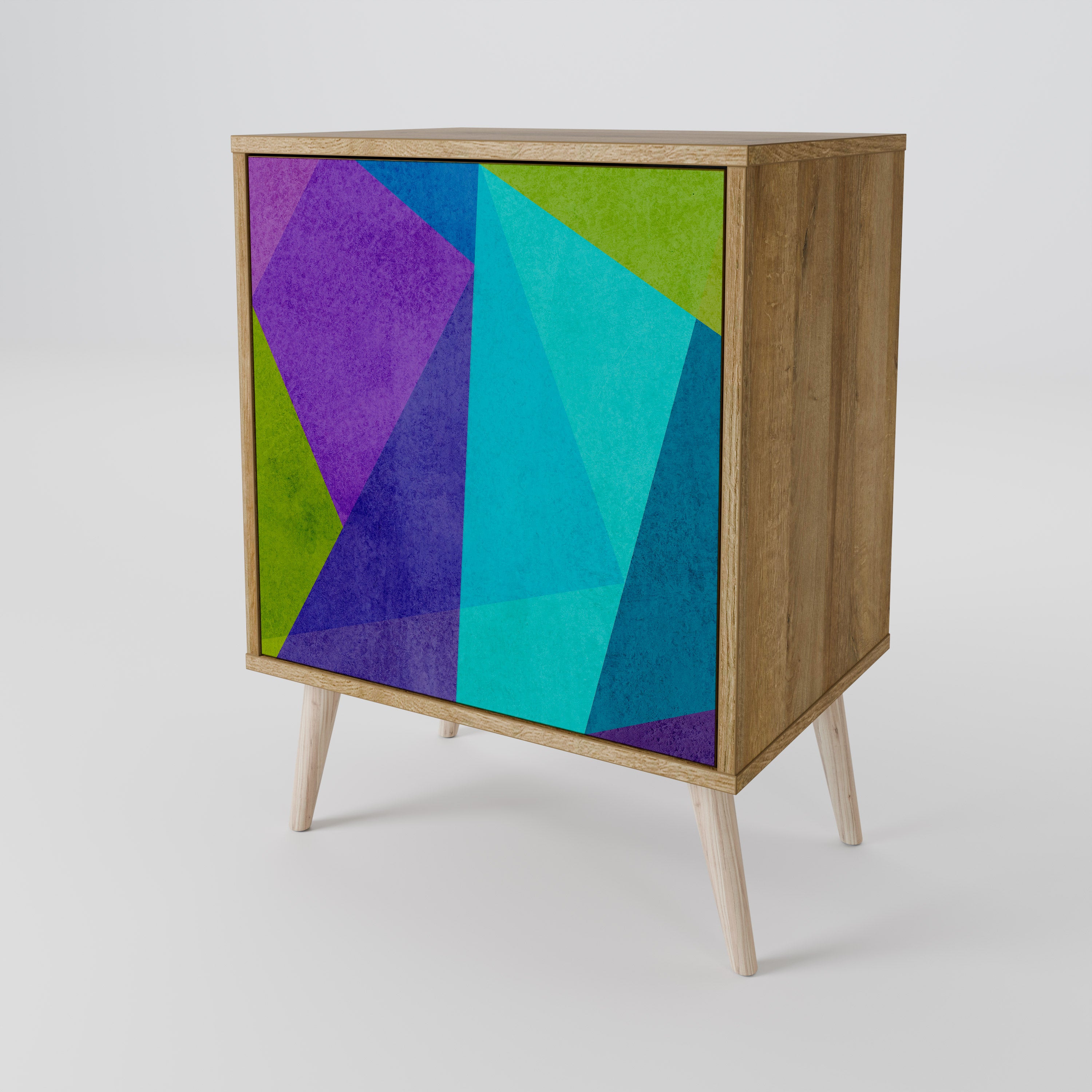 COLD SHOWCASE Komoda 1-drzwiowa korpus Dąb Riva