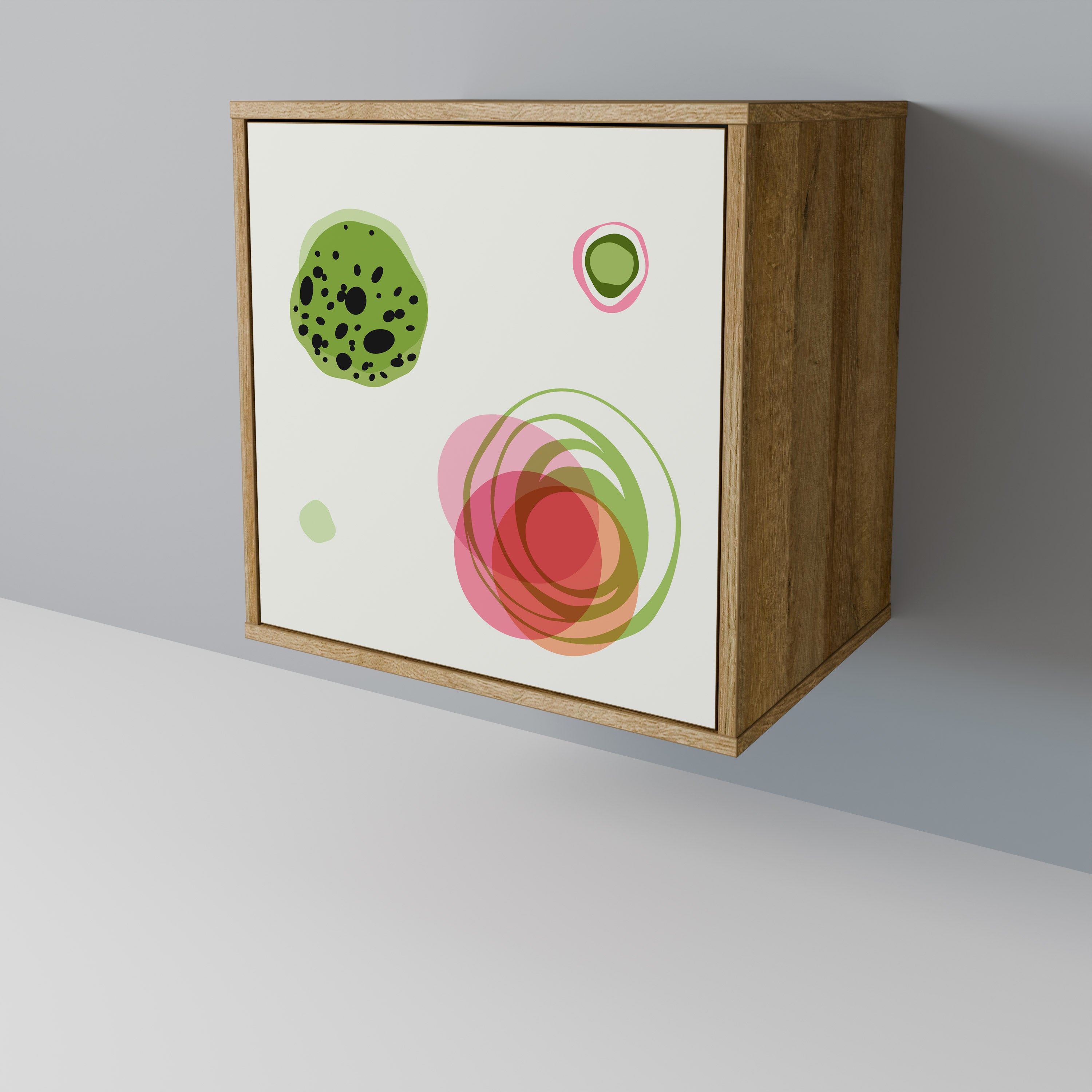 COLORFUL COSMOS Komoda 1-drzwiowa korpus Dąb Riva