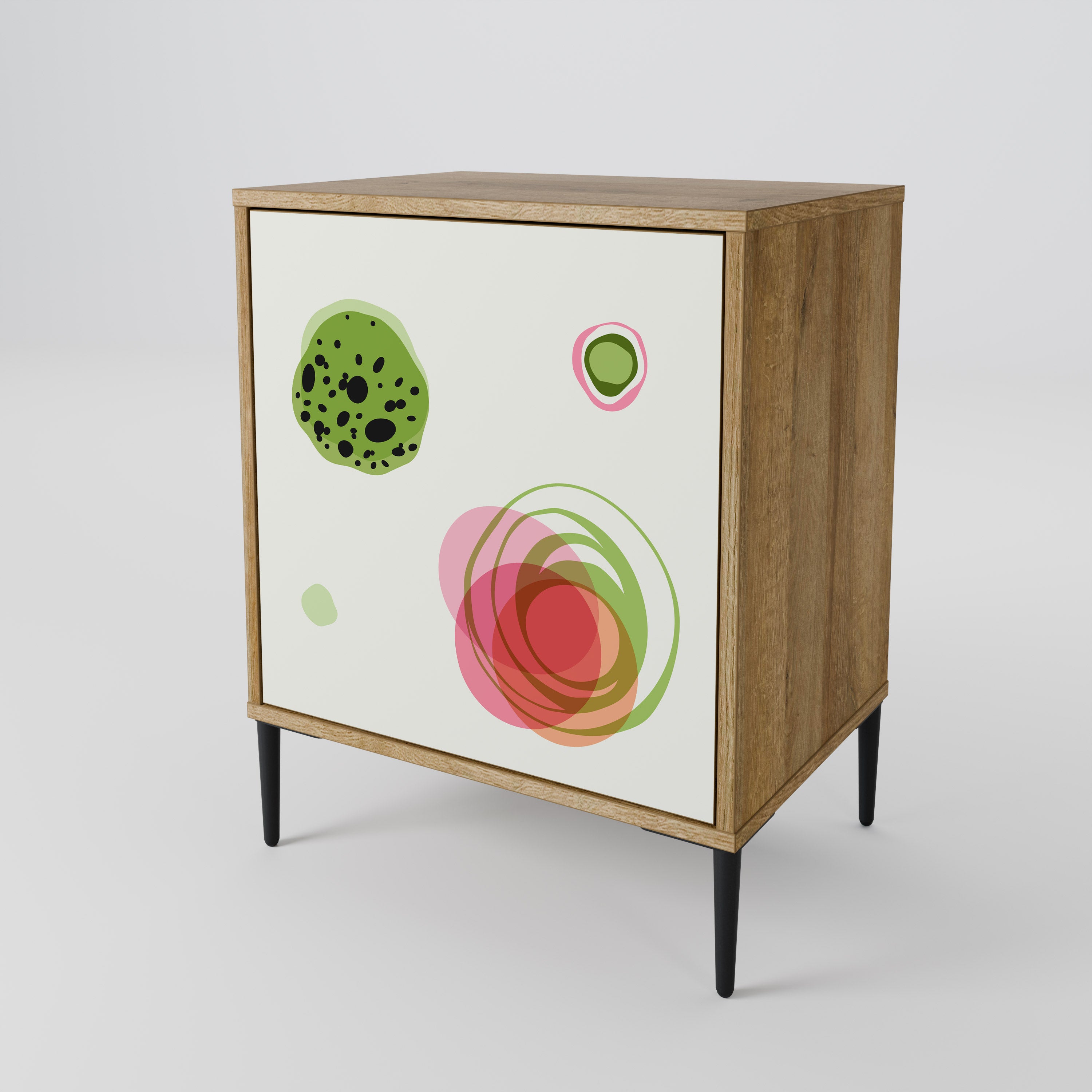 COLORFUL COSMOS Komoda 1-drzwiowa korpus Dąb Riva