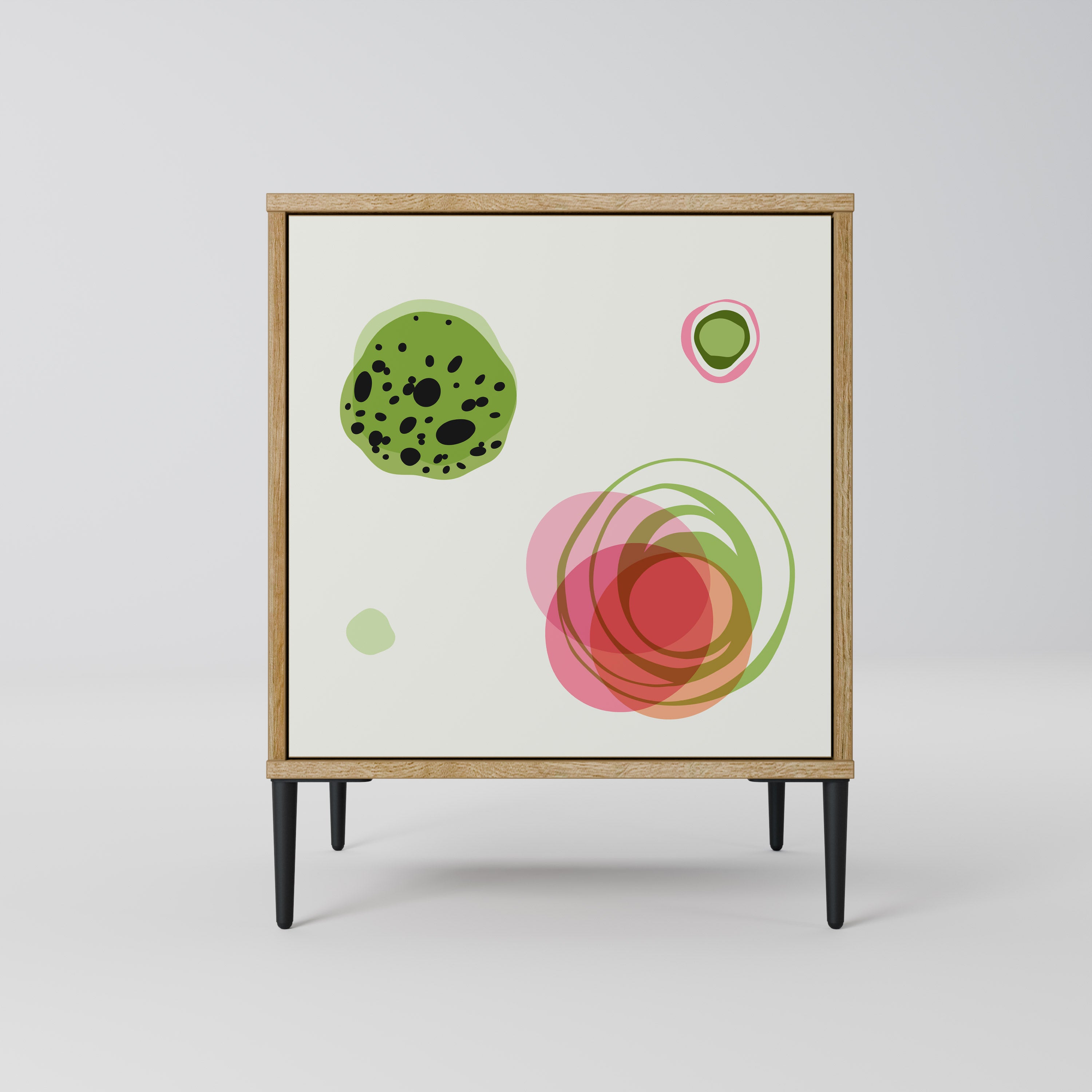 COLORFUL COSMOS Komoda 1-drzwiowa korpus Dąb Riva