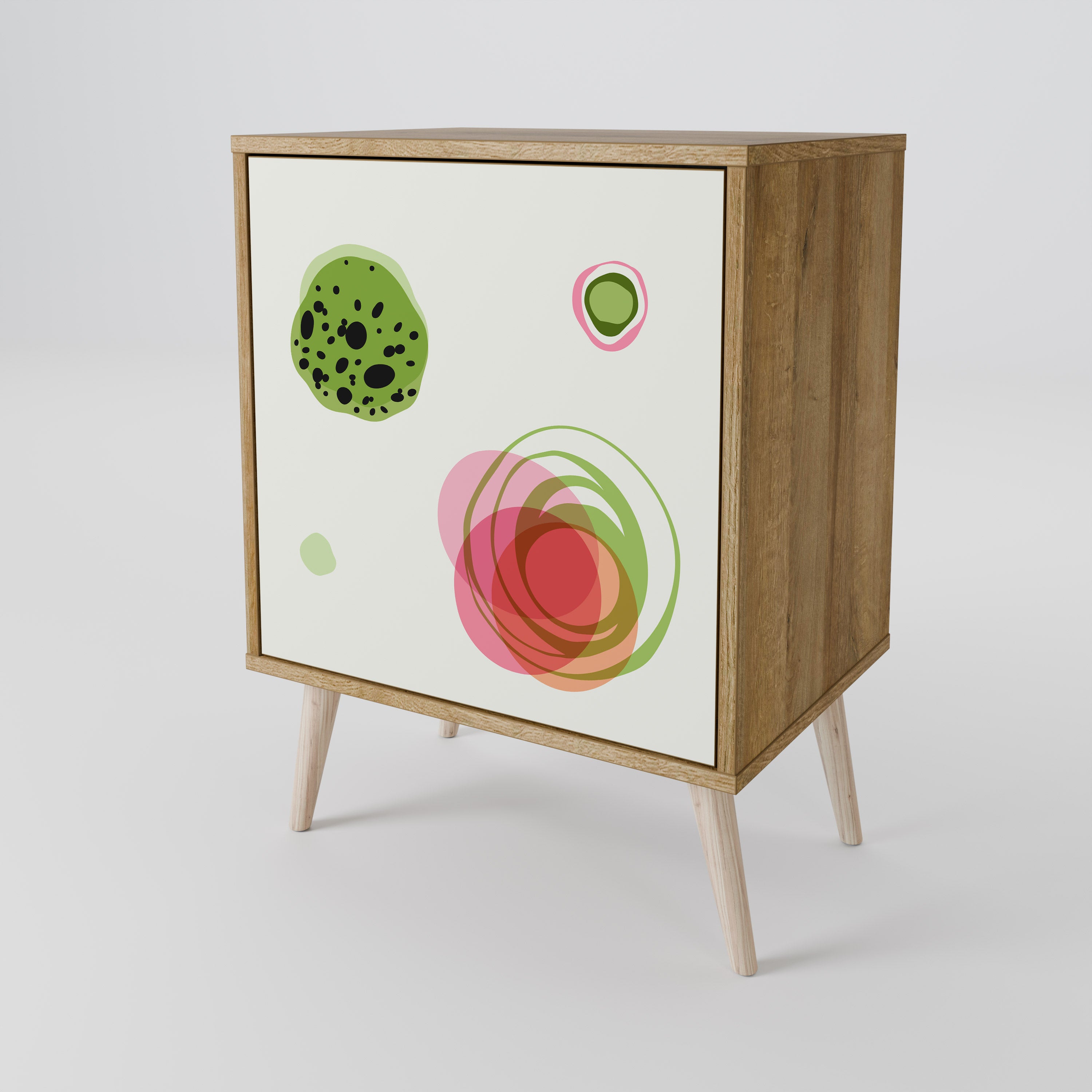 COLORFUL COSMOS Komoda 1-drzwiowa korpus Dąb Riva