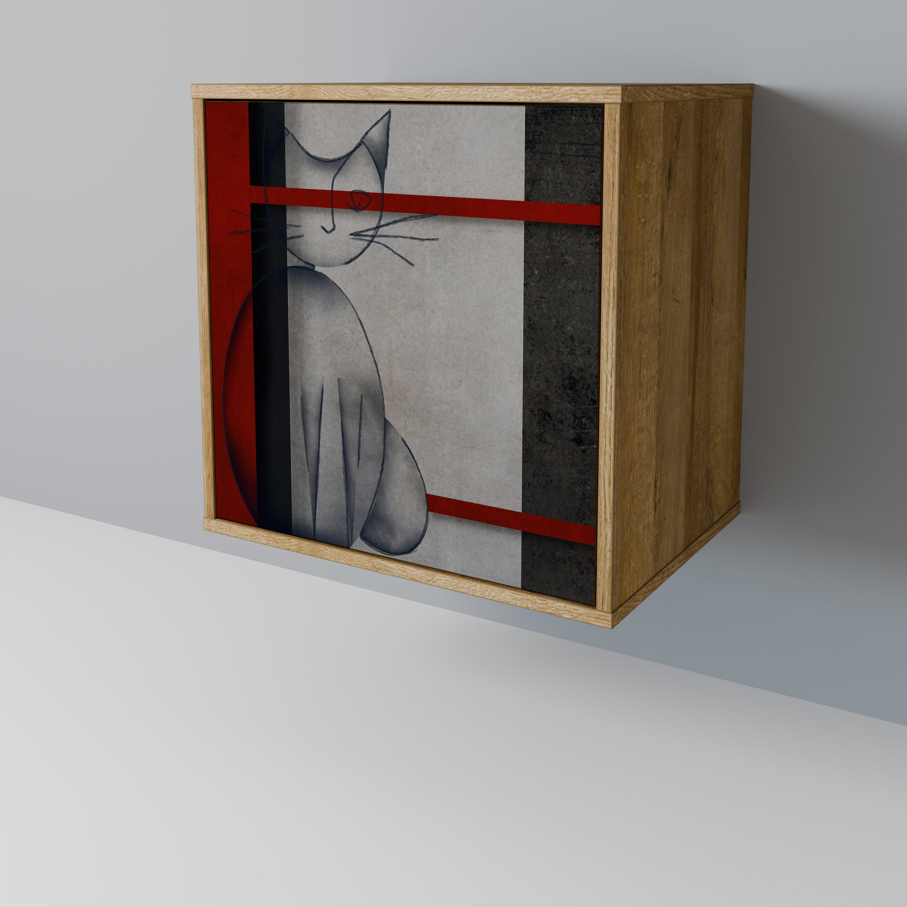 GRAY FIGURES Komoda 1-drzwiowa korpus Dąb Riva