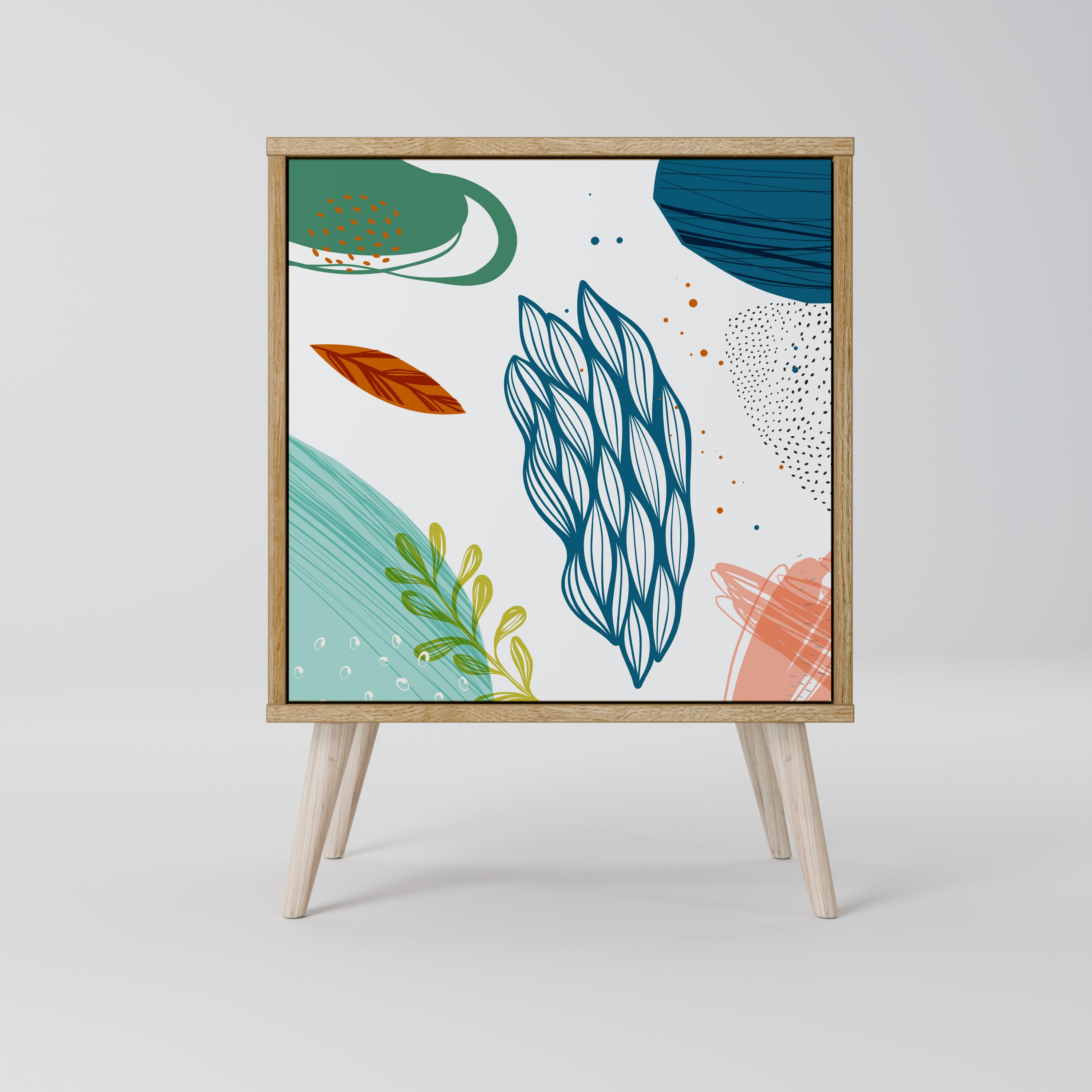 BOTANICAL HURRICANE Komoda 1-drzwiowa korpus Dąb Riva