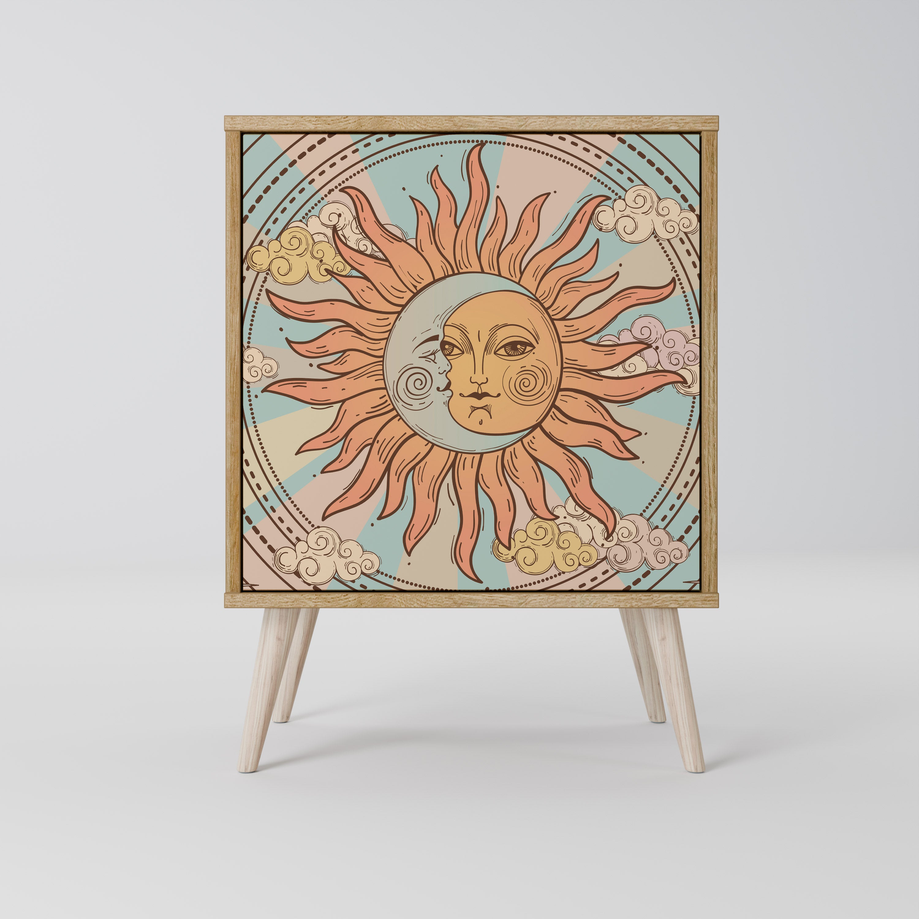 MYSTICAL STRUCTURE Komoda 1-drzwiowa korpus Dąb Riva