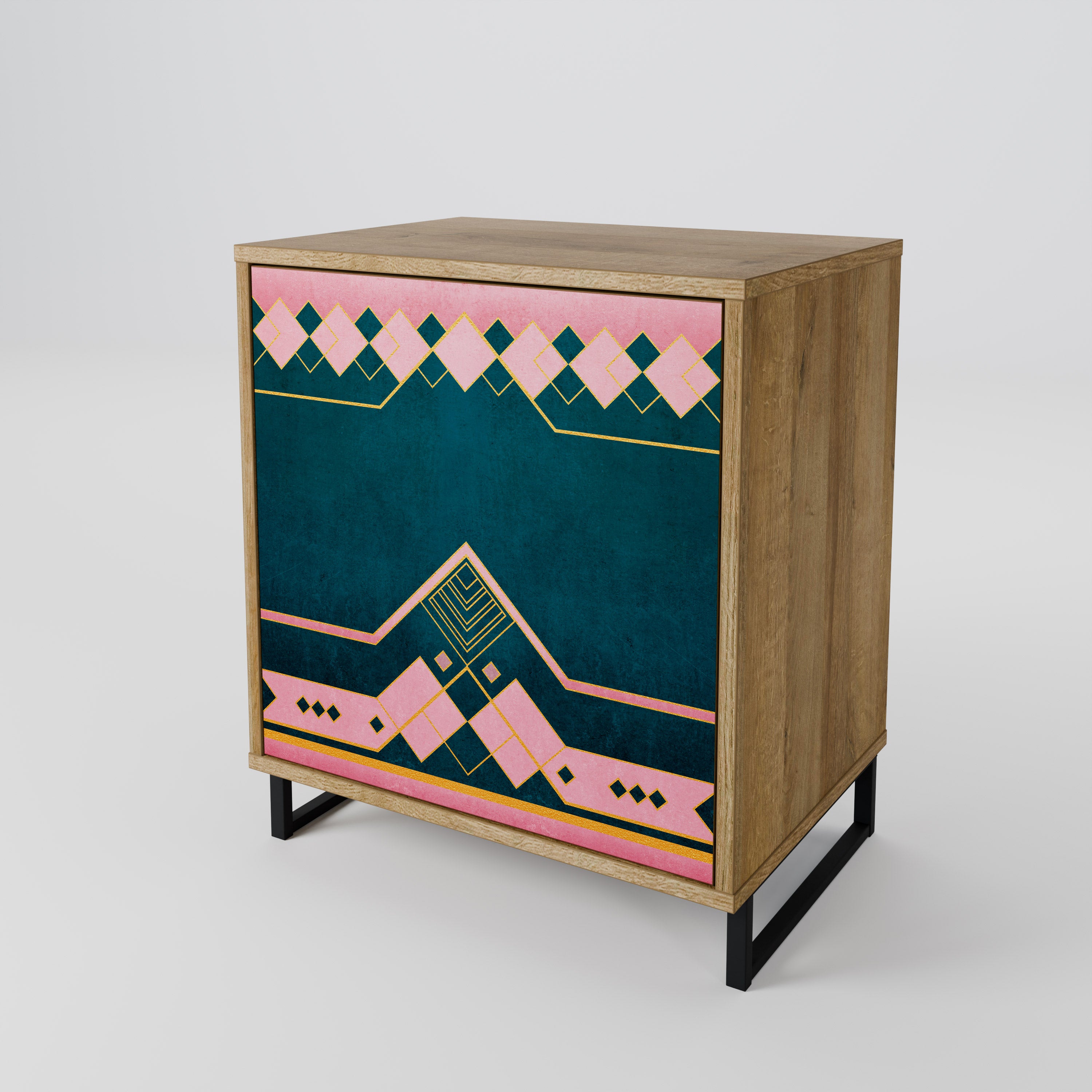 ROYAL COMPOSITION Komoda 1-drzwiowa korpus Dąb Riva