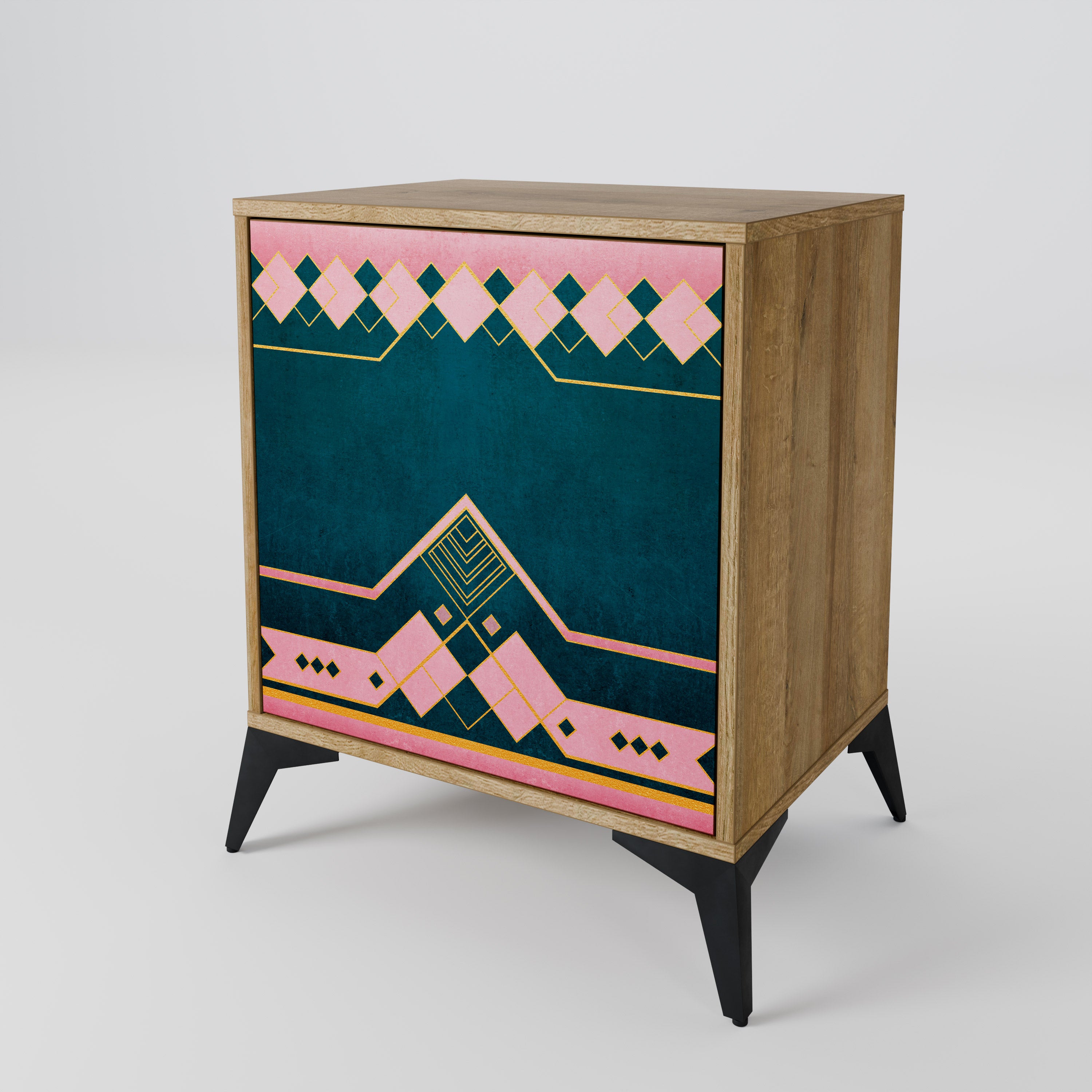 ROYAL COMPOSITION Komoda 1-drzwiowa korpus Dąb Riva