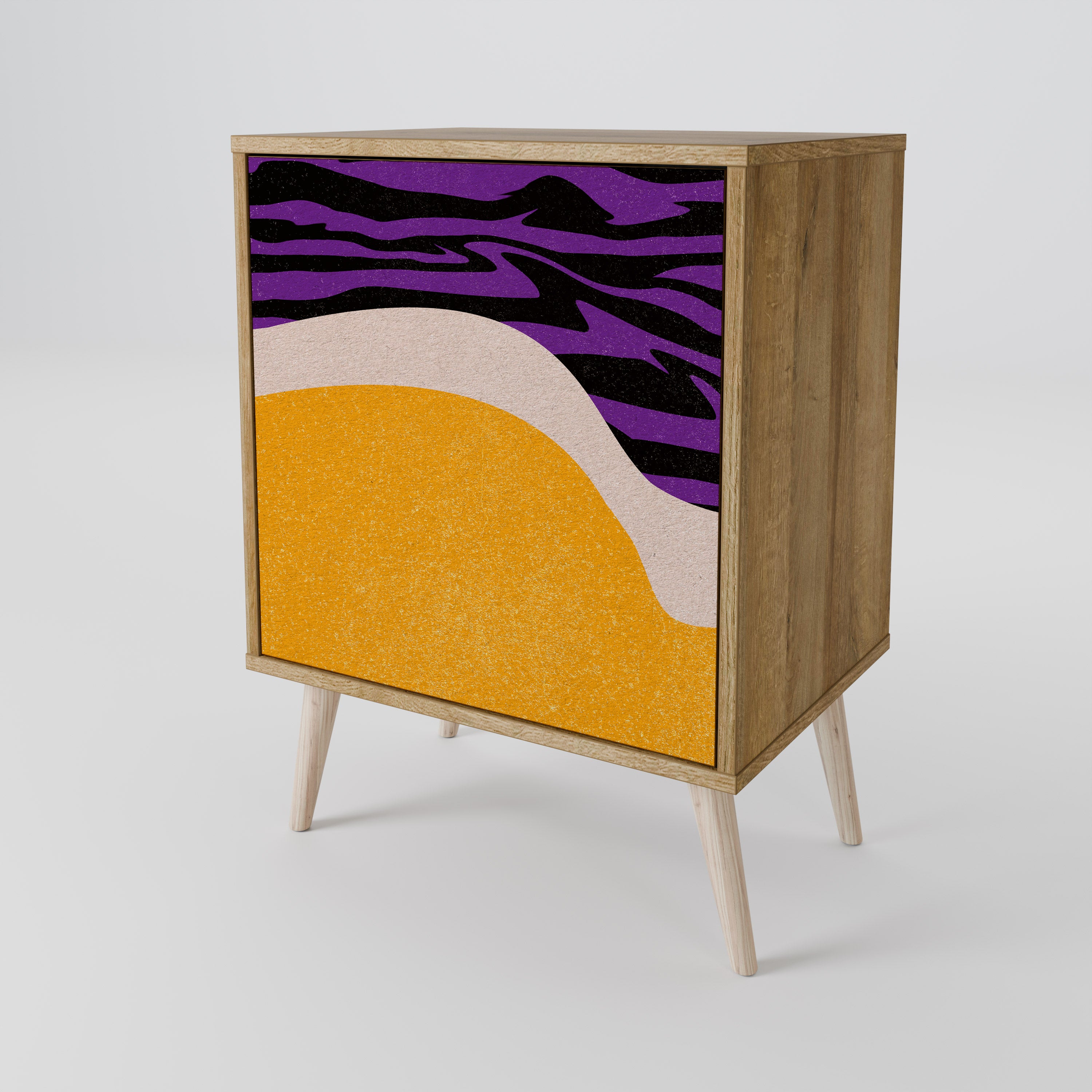 INDEPENDENT BORDER Komoda 1-drzwiowa korpus Dąb Riva