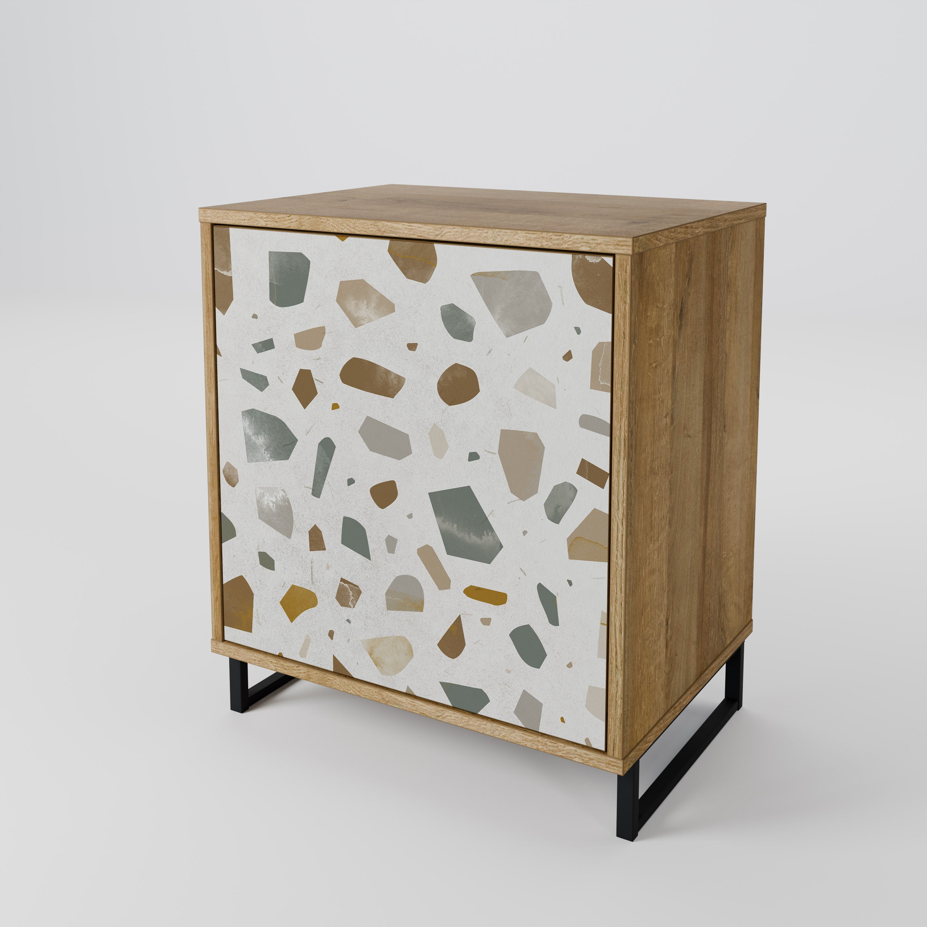 PIECES OF TOMORROW Komoda 1-drzwiowa korpus Dąb Riva