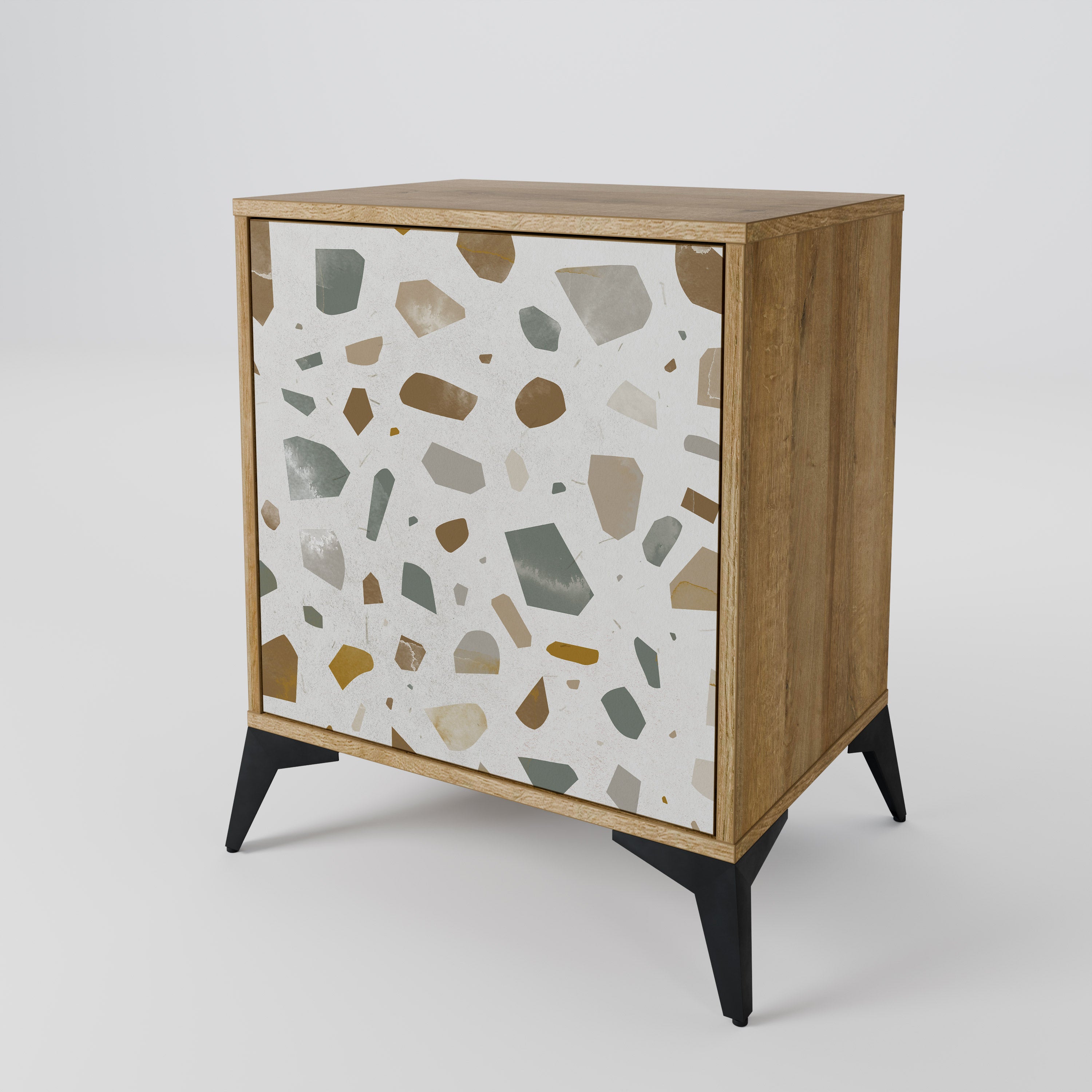 PIECES OF TOMORROW Komoda 1-drzwiowa korpus Dąb Riva