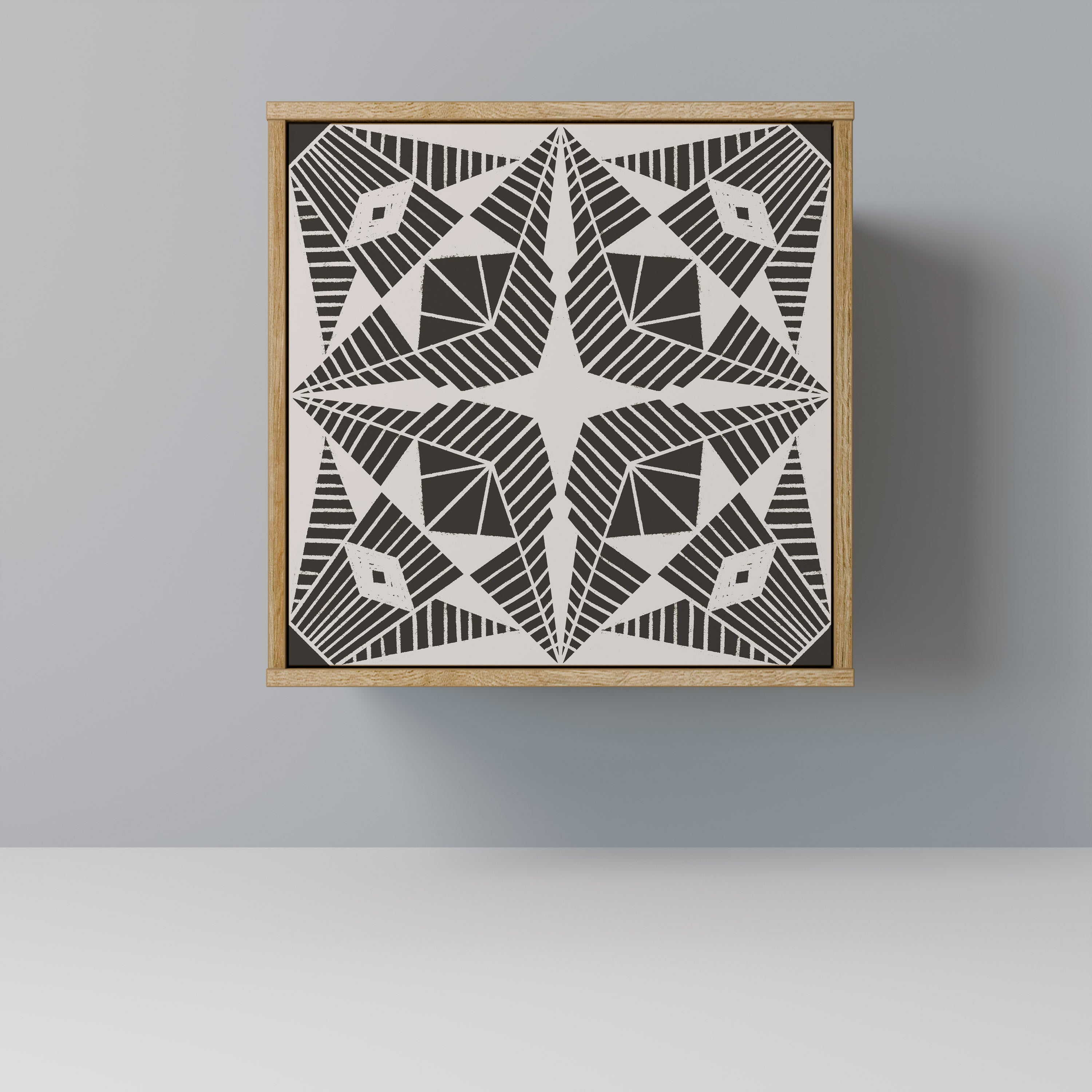 MONOCHROME NEXUS Komoda 1-drzwiowa korpus Dąb Riva