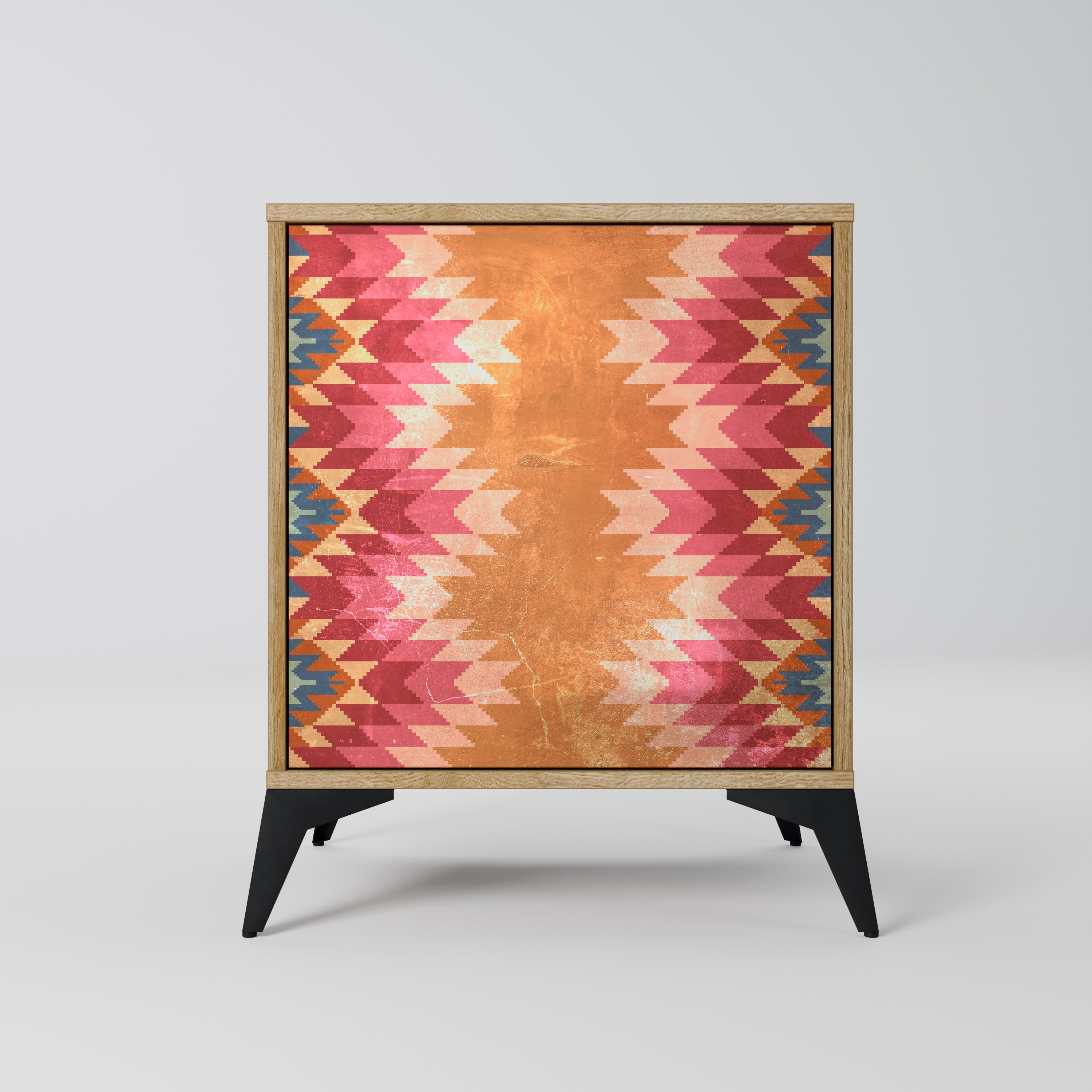 INDIAN FOLK Komoda 1-drzwiowa korpus Dąb Riva