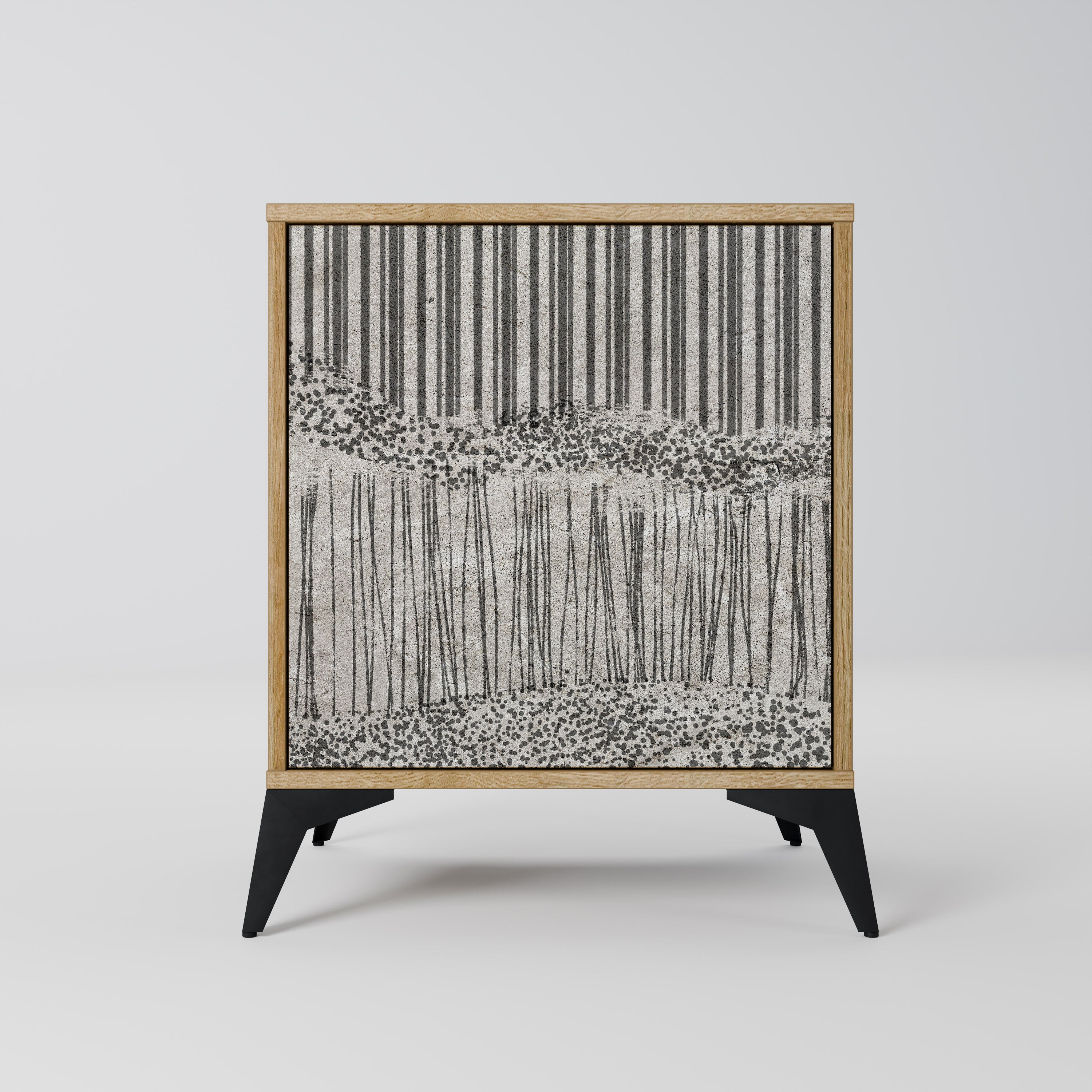 GRAIN LINES Komoda 1-drzwiowa korpus Dąb Riva