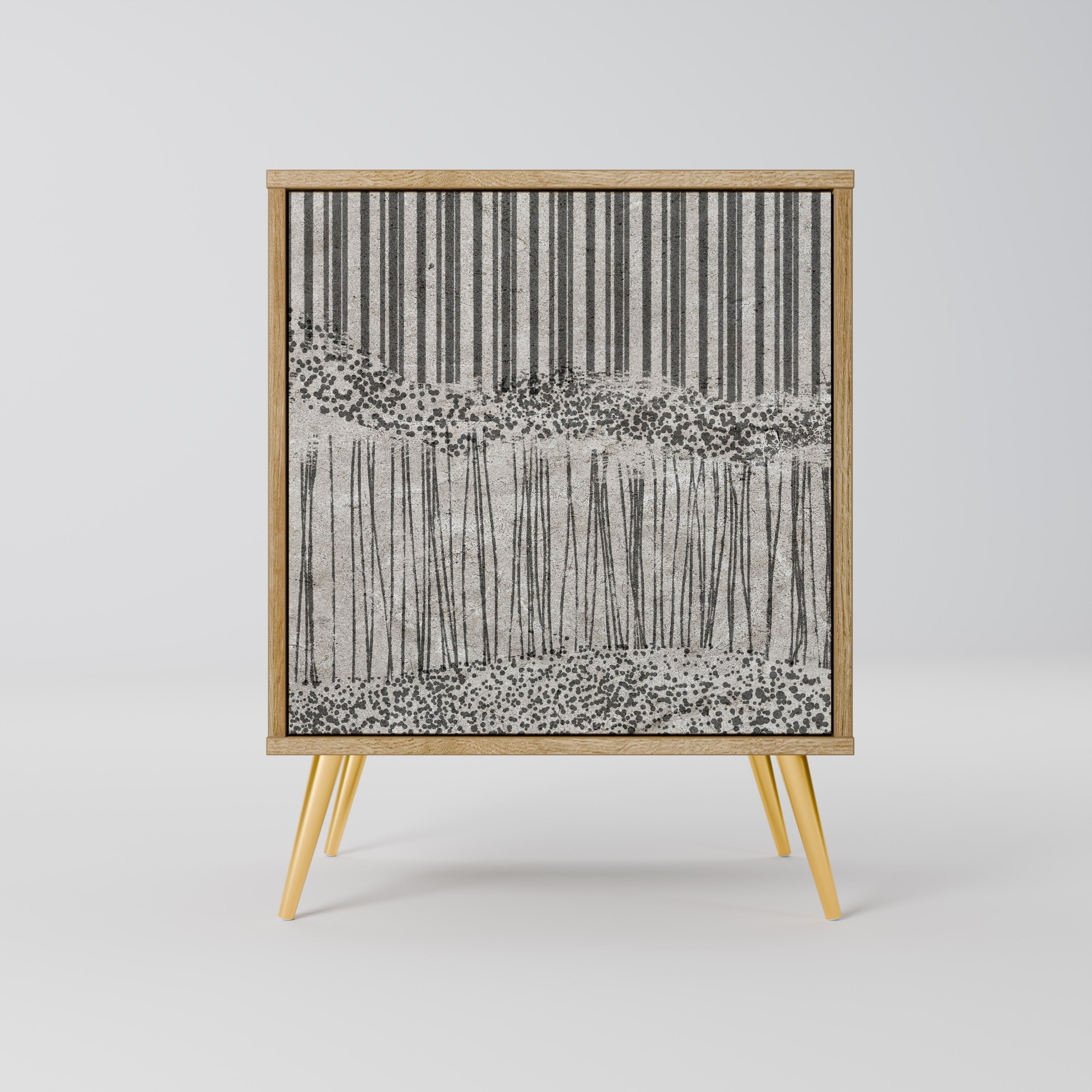 GRAIN LINES Komoda 1-drzwiowa korpus Dąb Riva