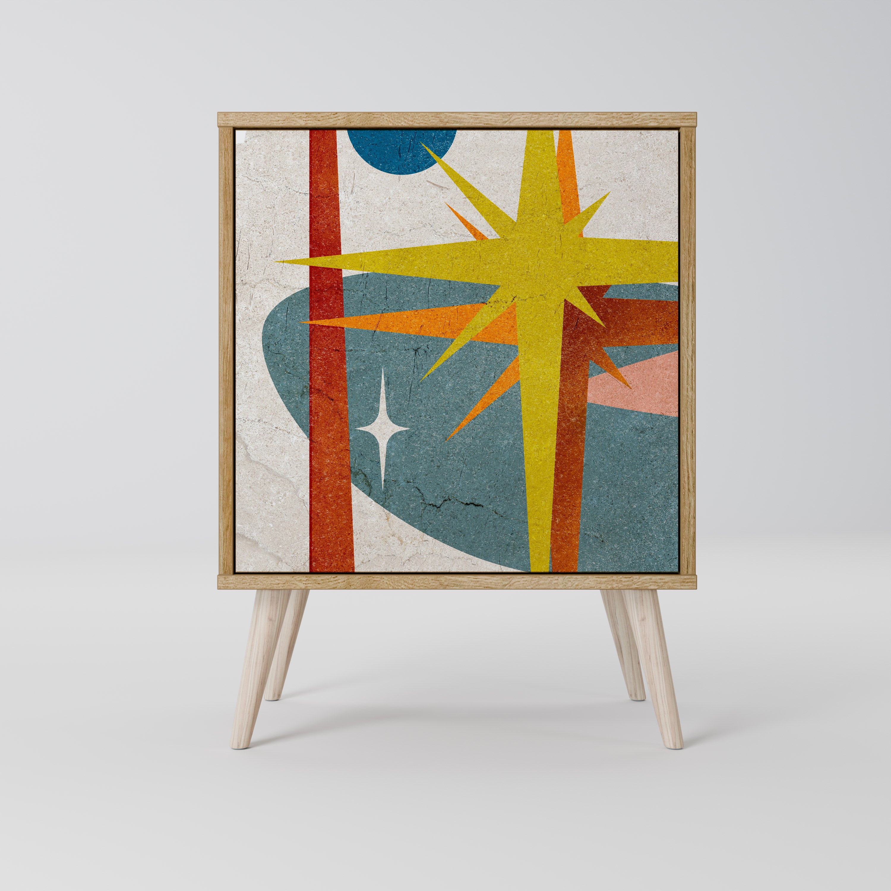 INTERSTELLAR VIBES Komoda 1-drzwiowa korpus Dąb Riva