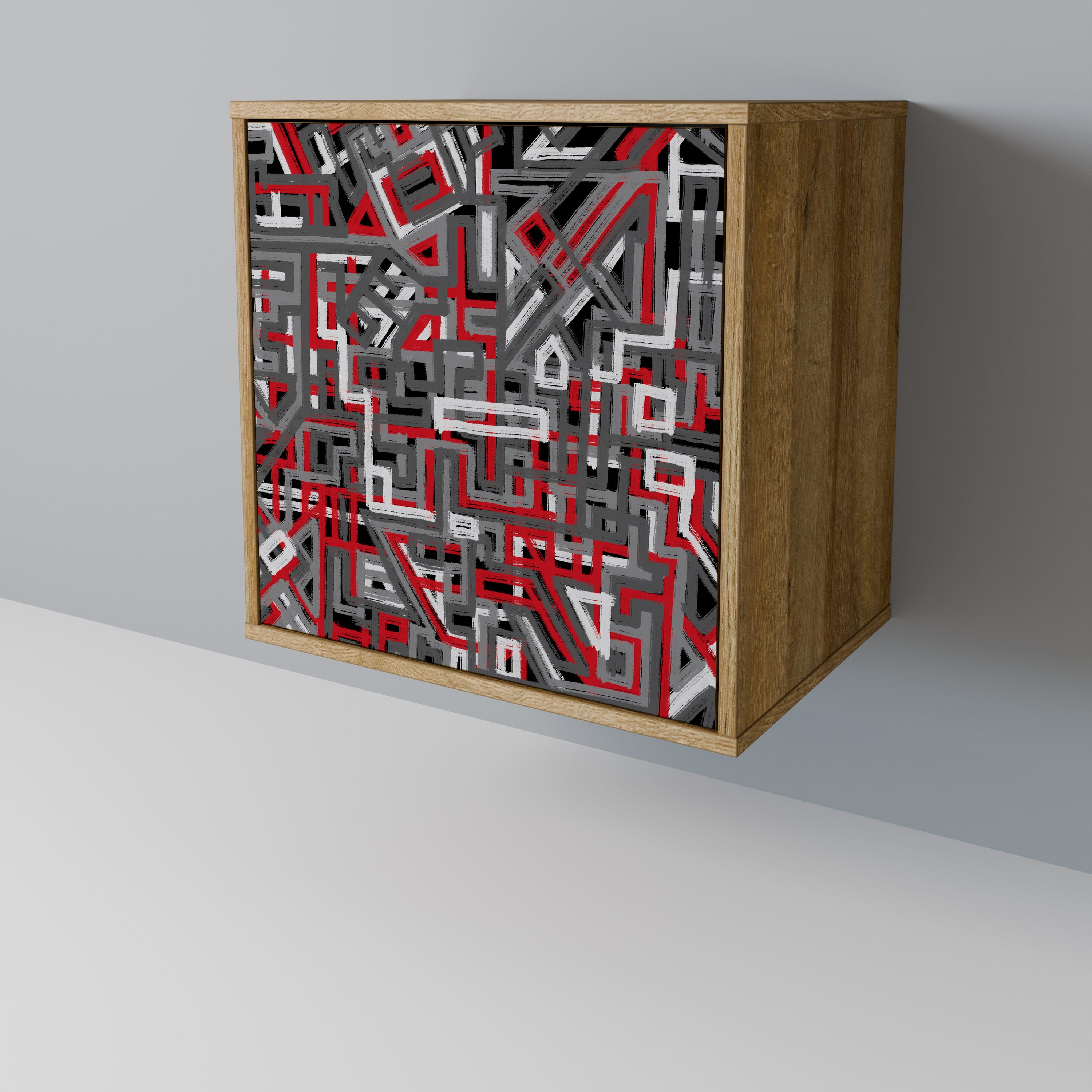 BROKEN LINES Komoda 1-drzwiowa korpus Dąb Riva