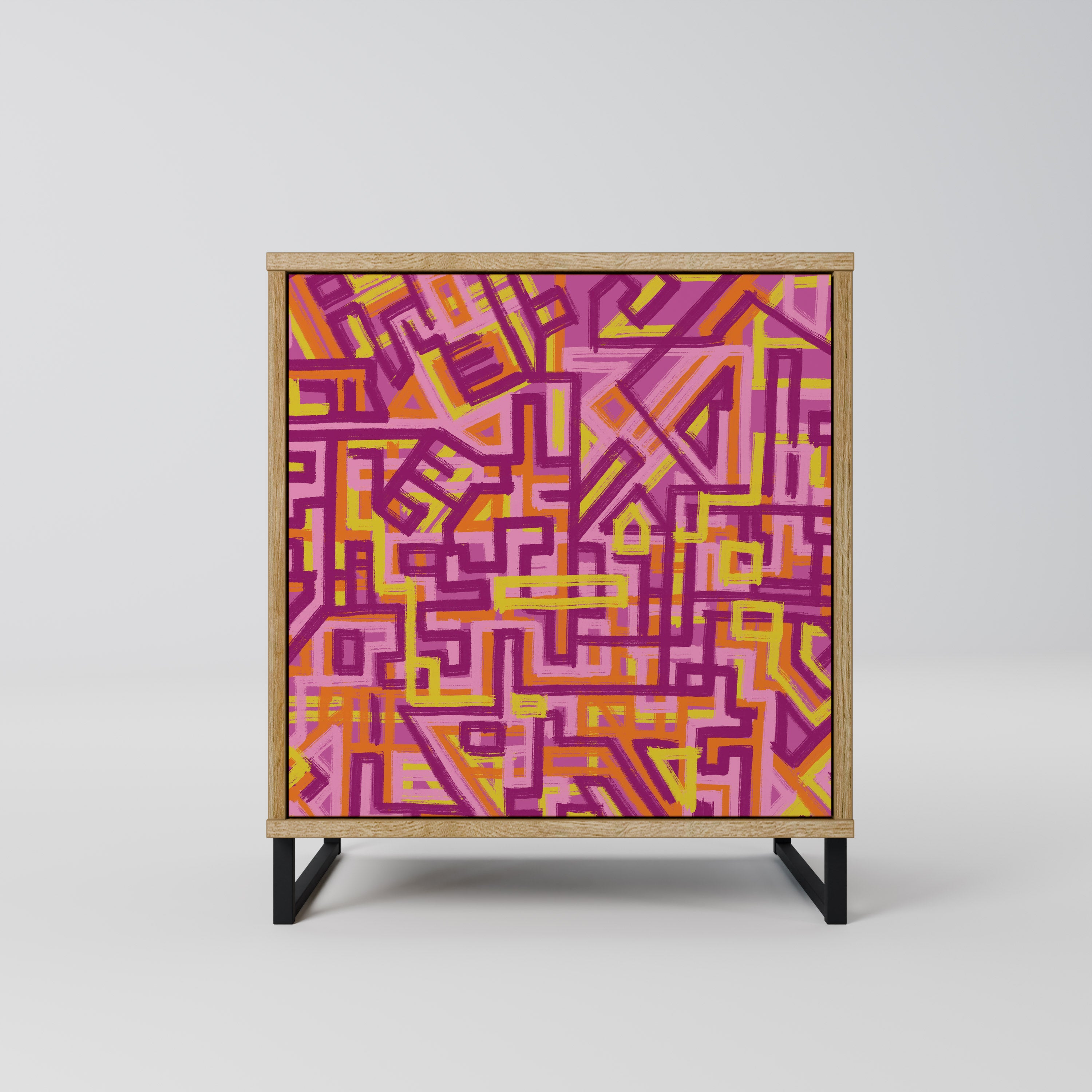 LOVELY MEMORIES Komoda 1-drzwiowa korpus Dąb Riva