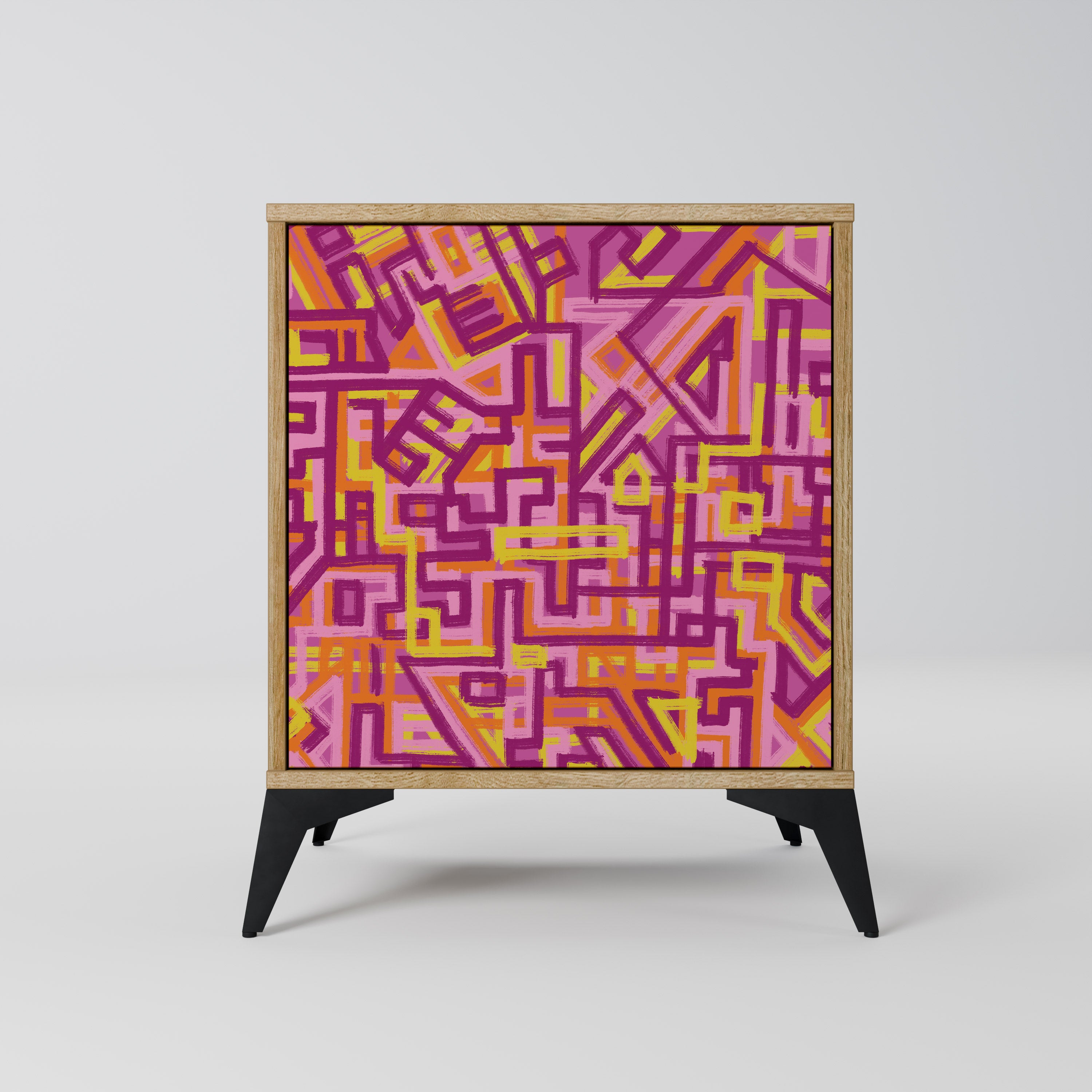 LOVELY MEMORIES Komoda 1-drzwiowa korpus Dąb Riva